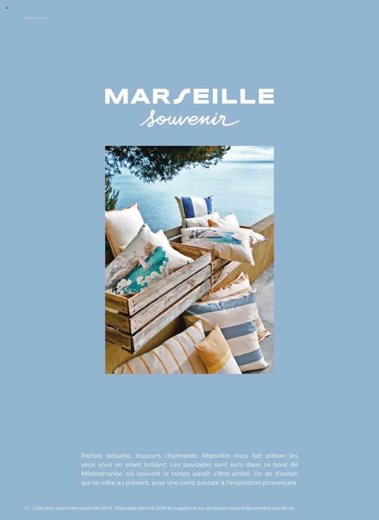 Alinéa catalogue à partir du 01/05/2024 Catalogue