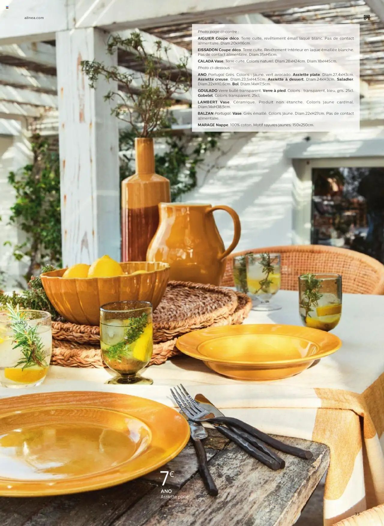 Alinéa catalogue à partir du 01/05/2024 Catalogue