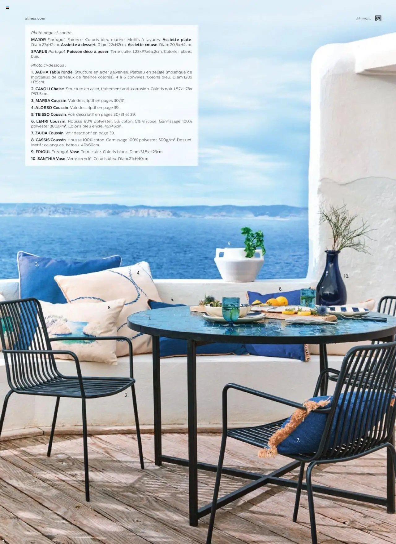 Alinéa catalogue à partir du 01/05/2024 Catalogue