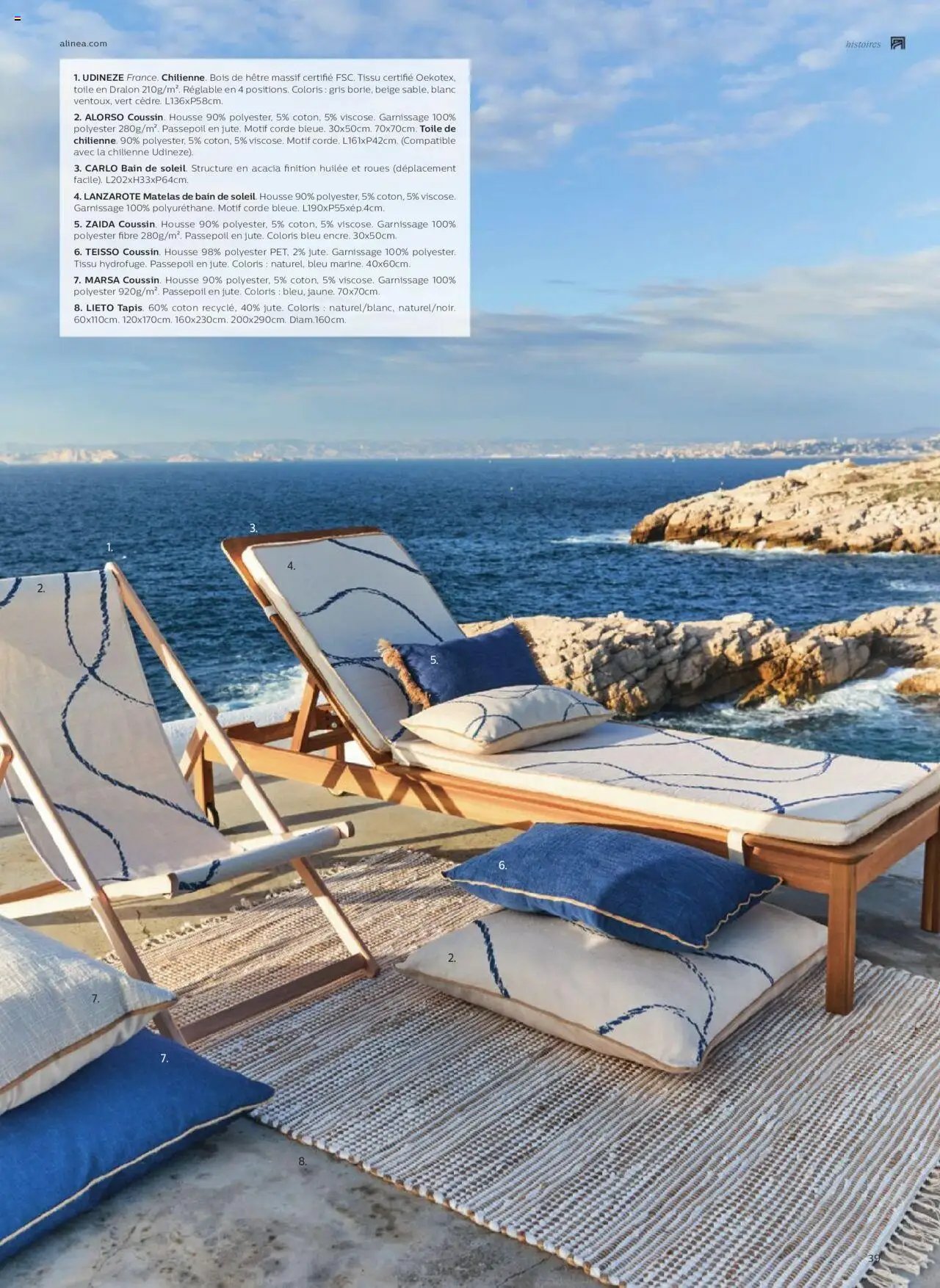 Alinéa catalogue à partir du 01/05/2024 Catalogue