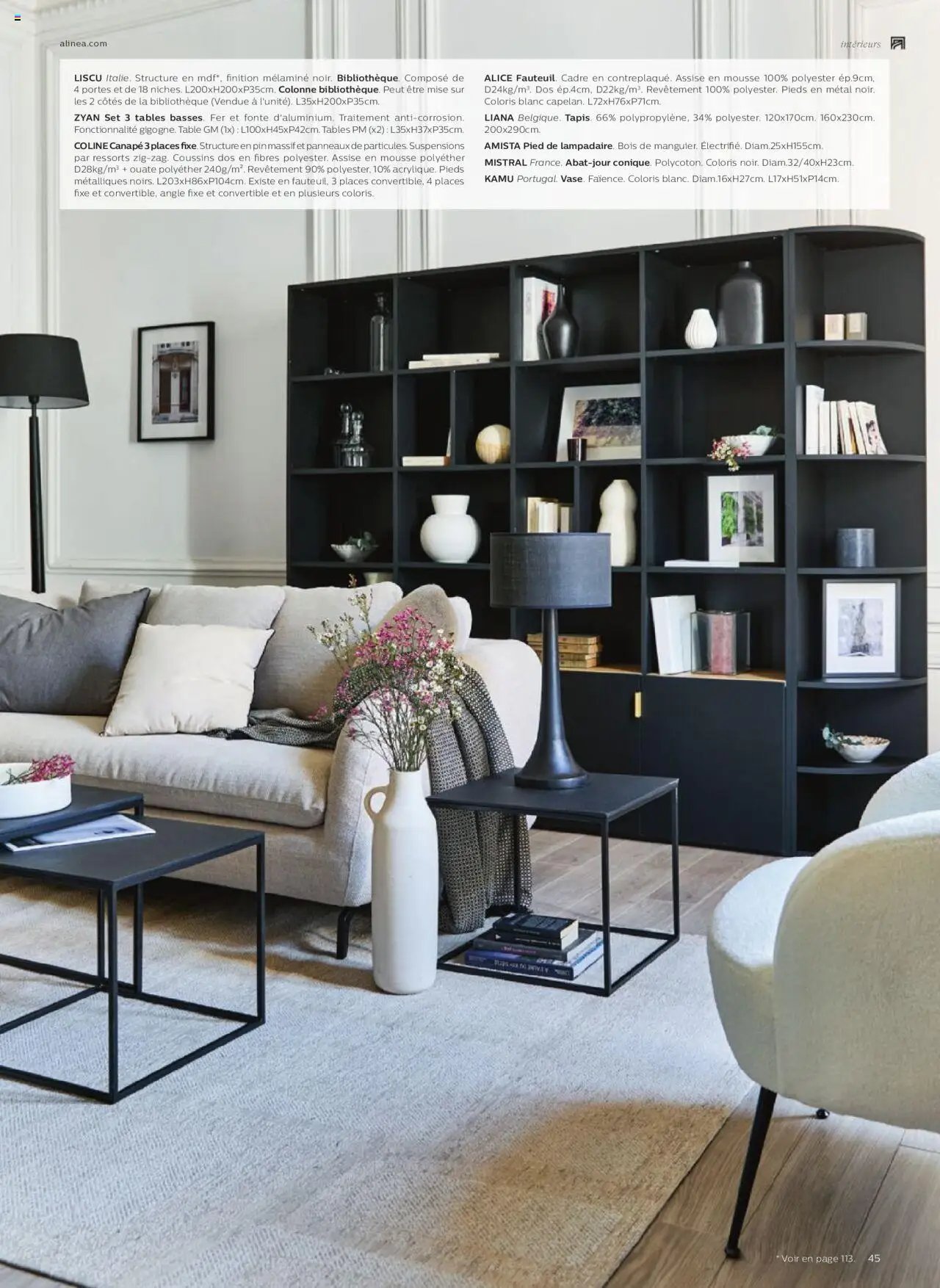 Alinéa catalogue à partir du 01/05/2024 Catalogue