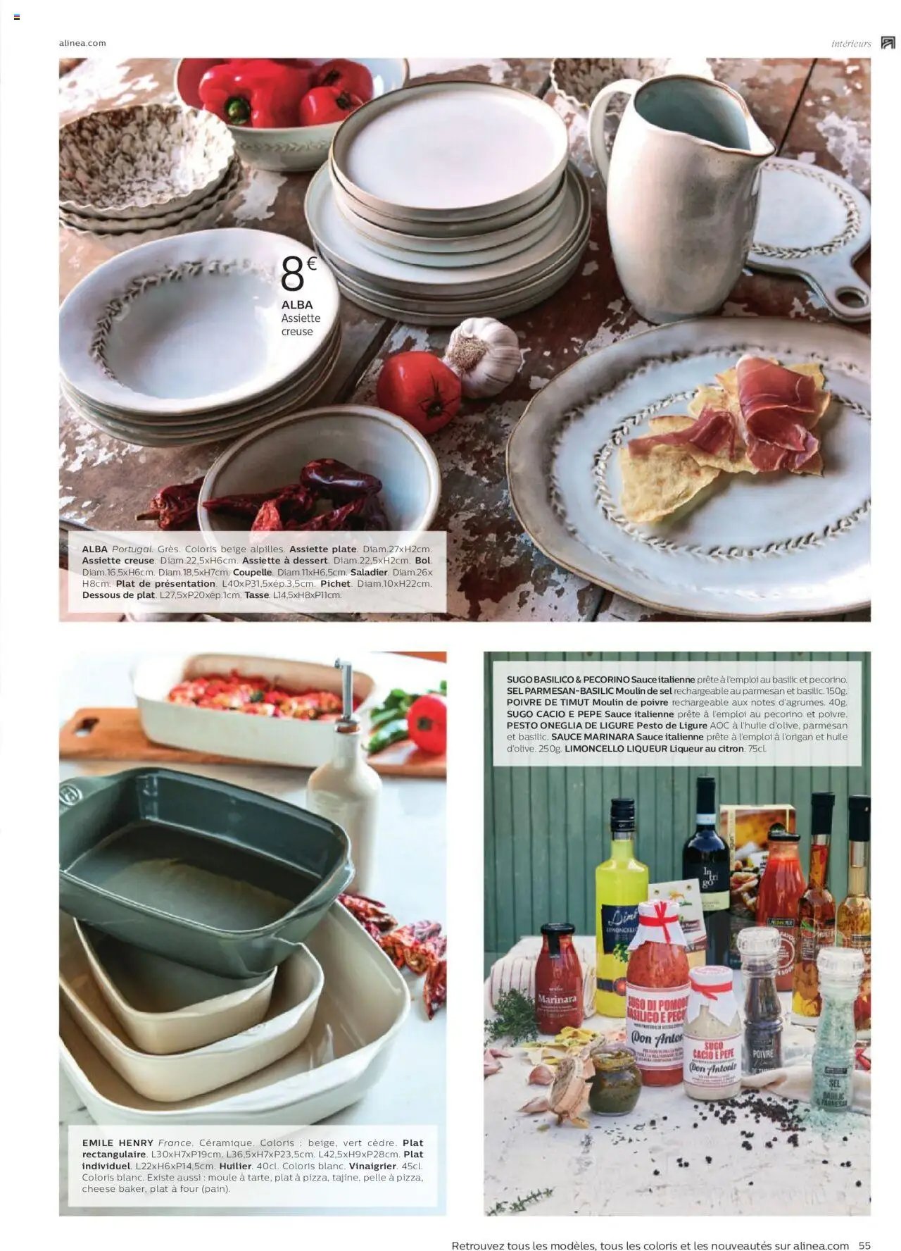 Alinéa catalogue à partir du 01/05/2024 Catalogue