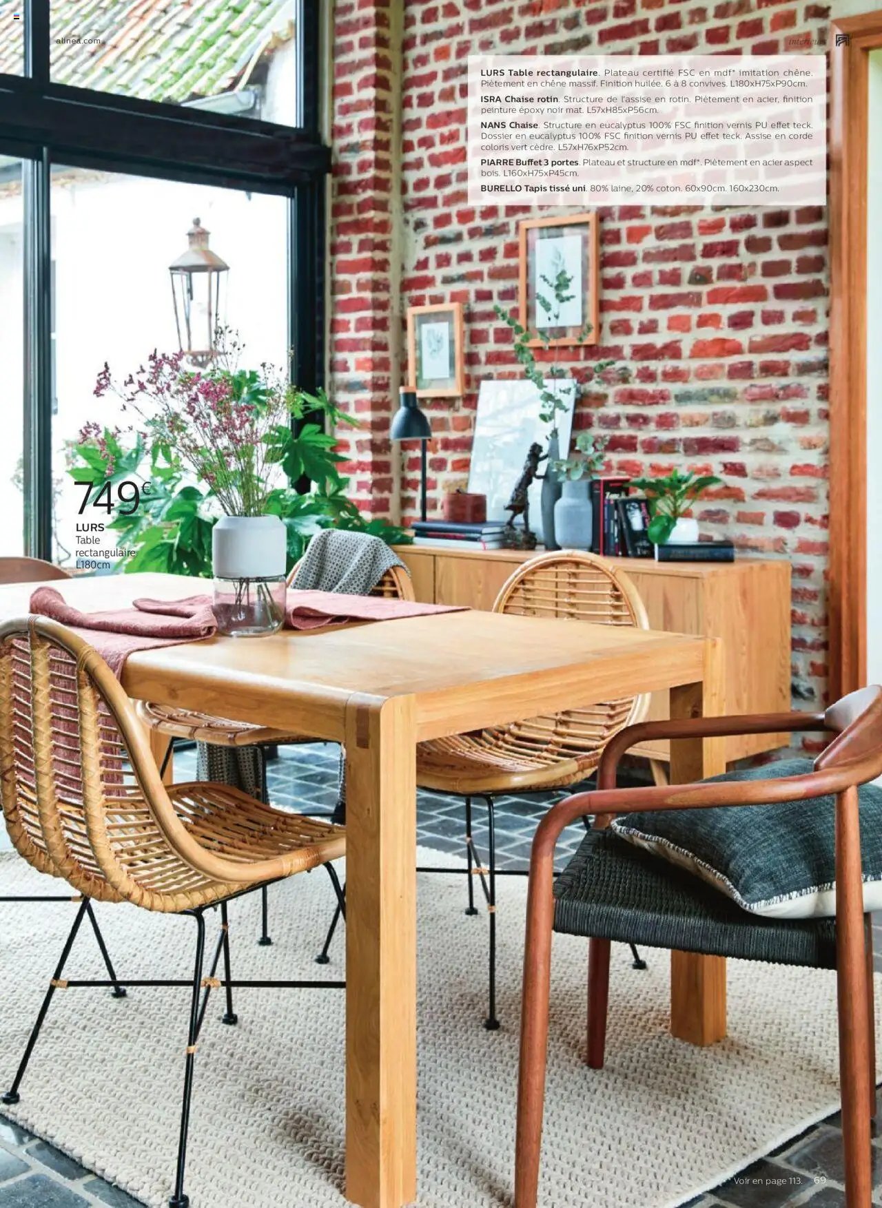 Alinéa catalogue à partir du 01/05/2024 Catalogue