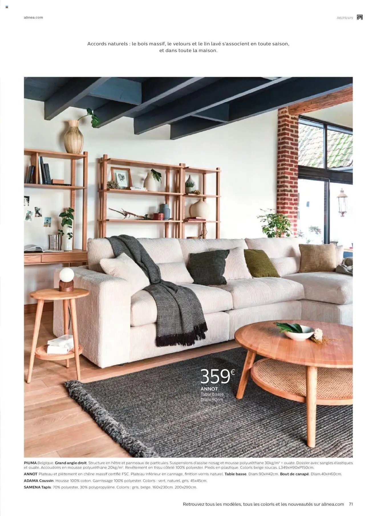 Alinéa catalogue à partir du 01/05/2024 Catalogue