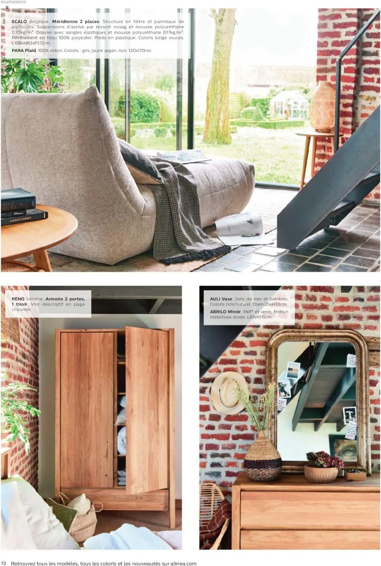 Alinéa catalogue à partir du 01/05/2024 Catalogue