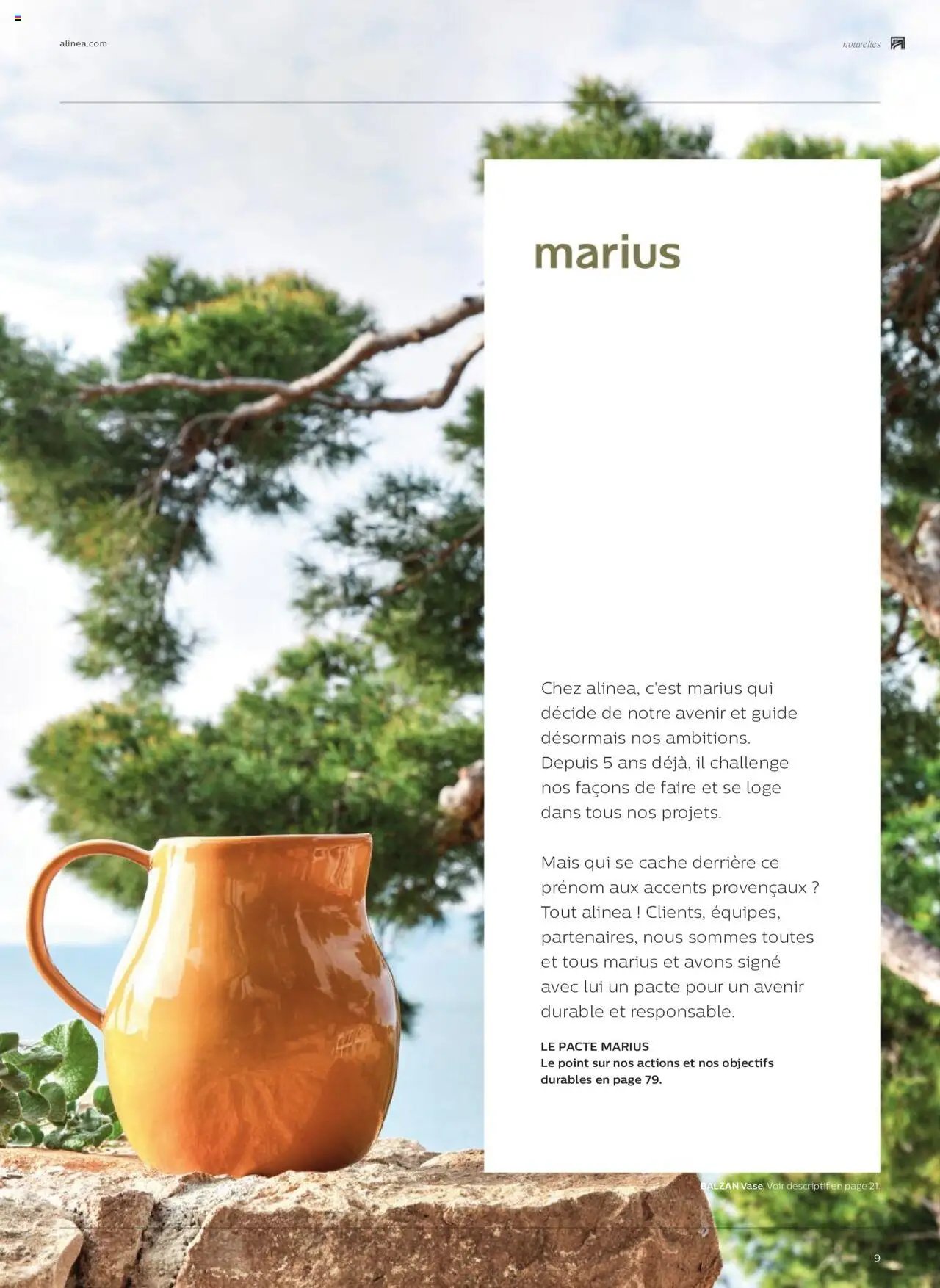 Alinéa catalogue à partir du 01/05/2024 Catalogue