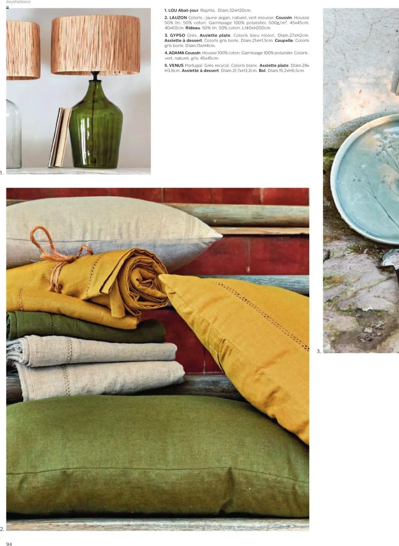 Alinéa catalogue à partir du 01/05/2024 Catalogue