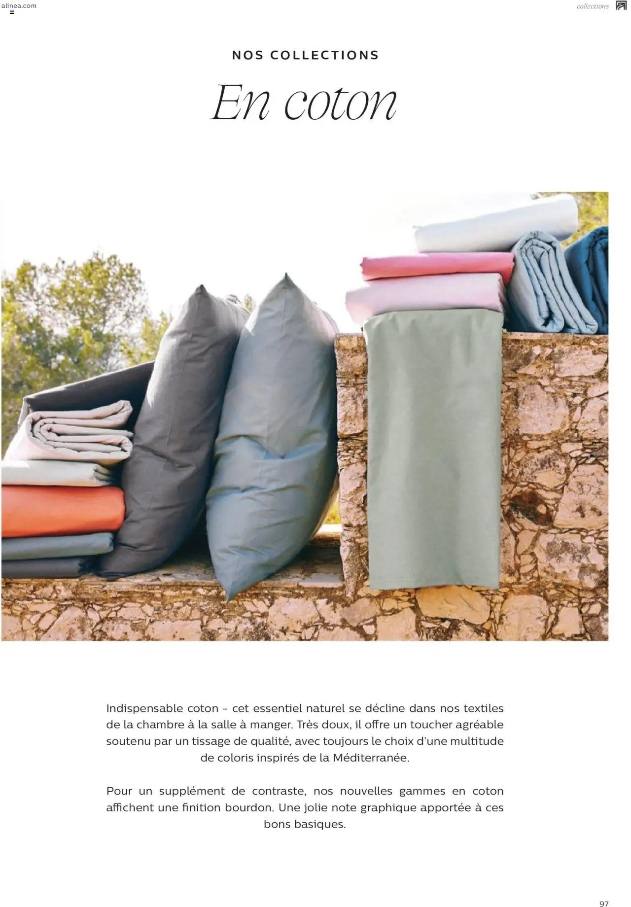 Alinéa catalogue à partir du 01/05/2024 Catalogue