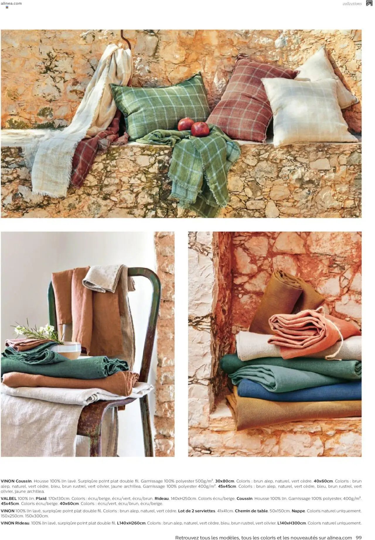 Alinéa catalogue à partir du 01/05/2024 Catalogue