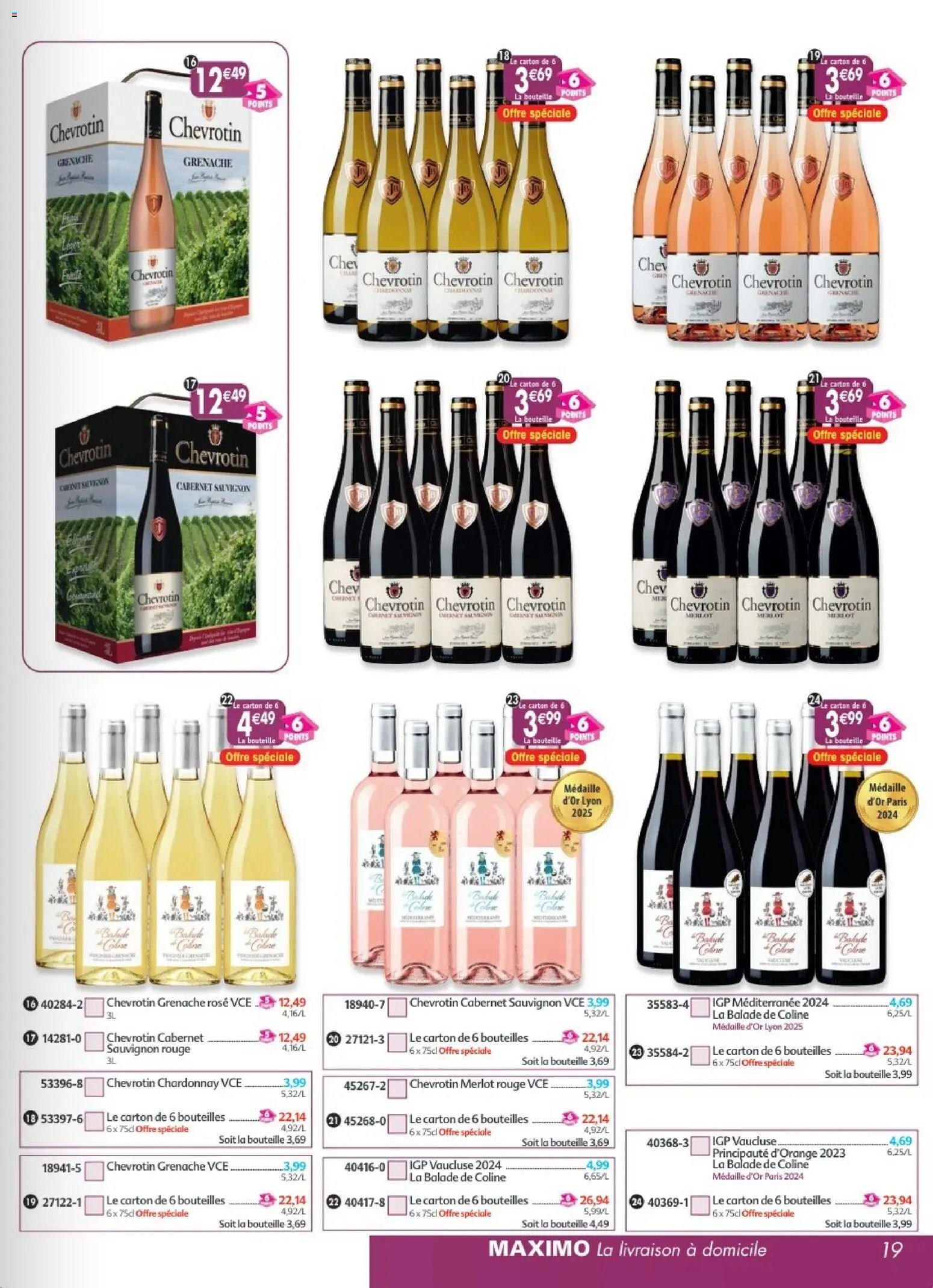 Maximo catalogue à partir du 27/03/2026 Maximo catalogue epicerie