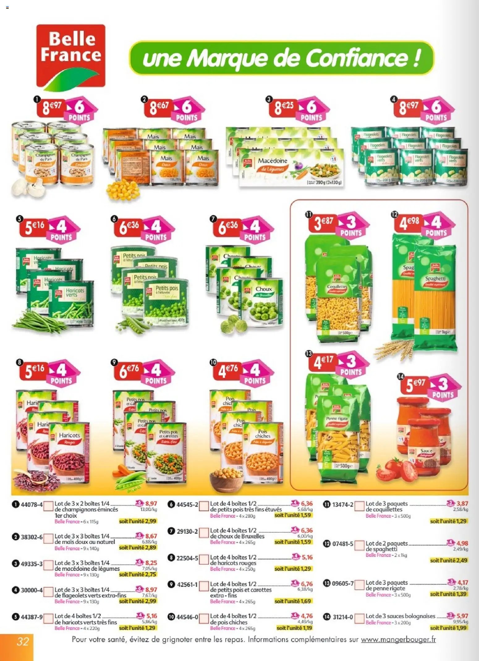 Maximo catalogue à partir du 27/03/2026 Maximo catalogue epicerie