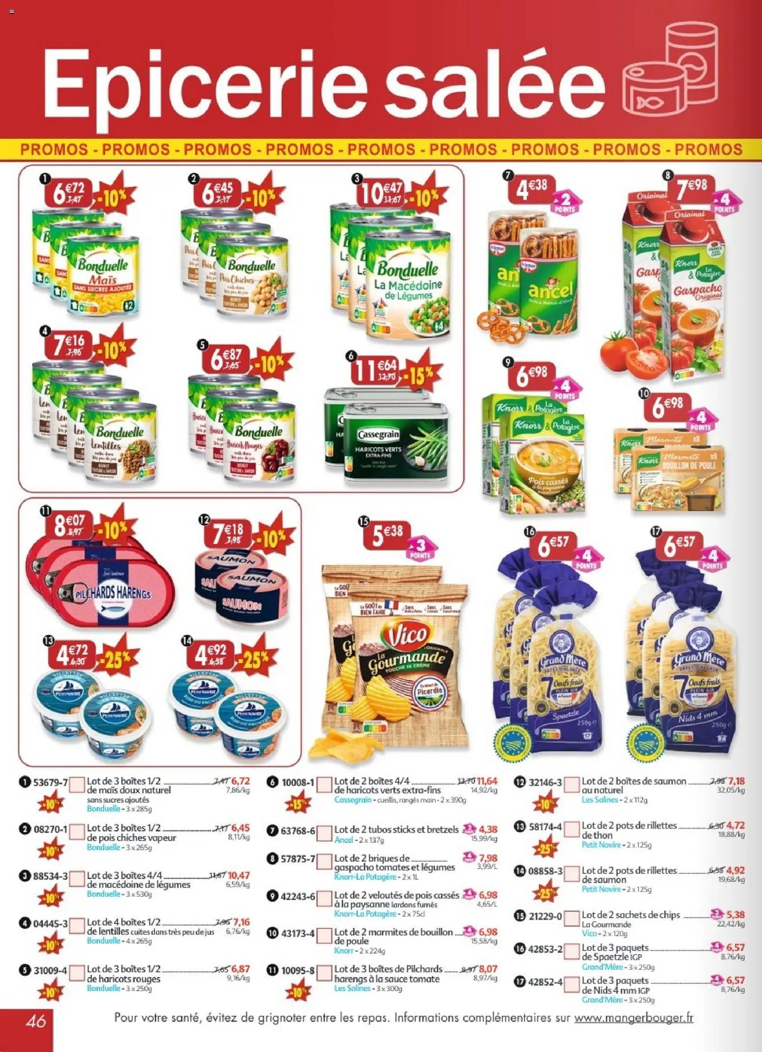 Maximo catalogue à partir du 27/03/2026 Maximo catalogue epicerie