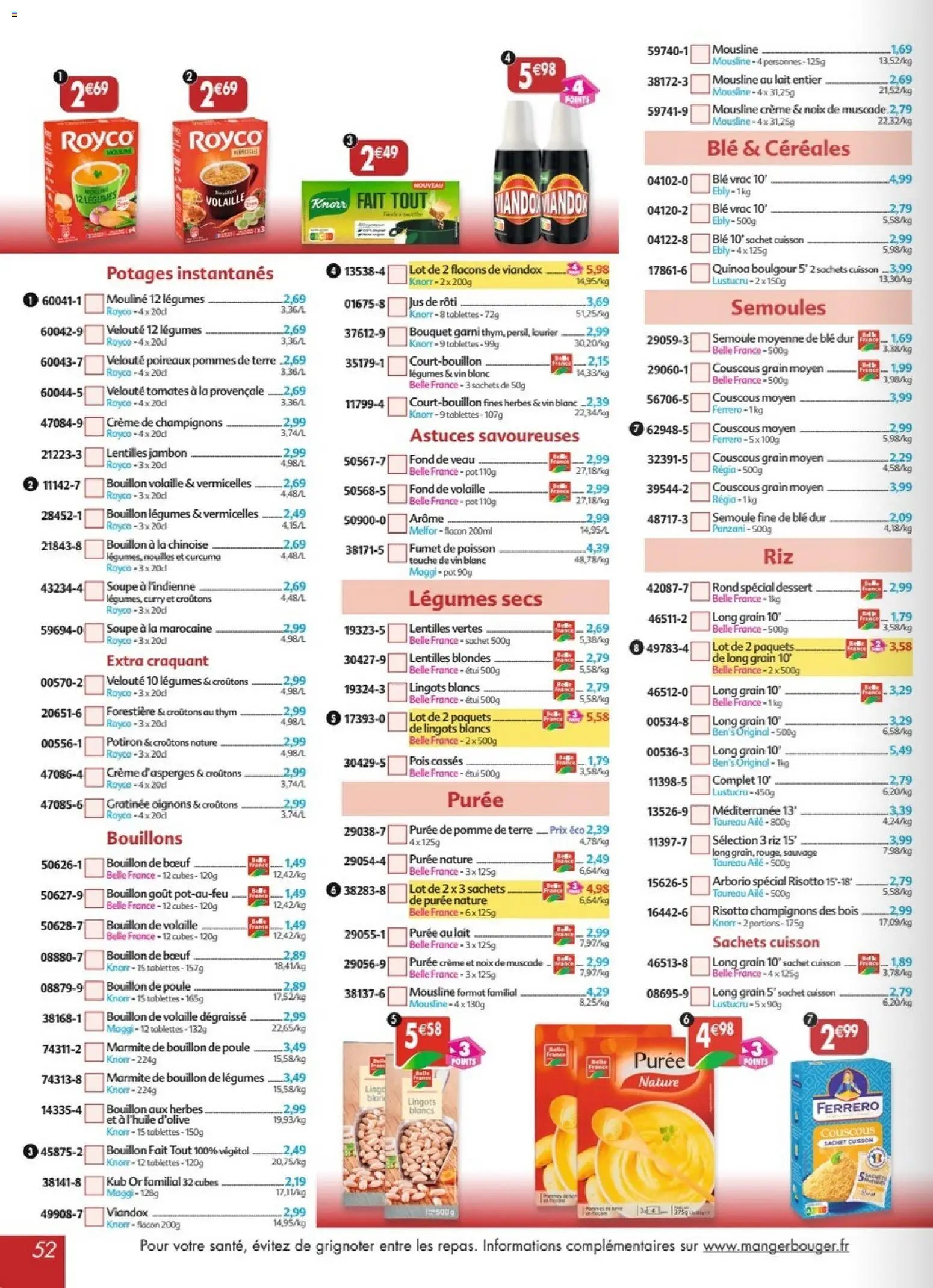 Maximo catalogue à partir du 27/03/2026 Maximo catalogue epicerie