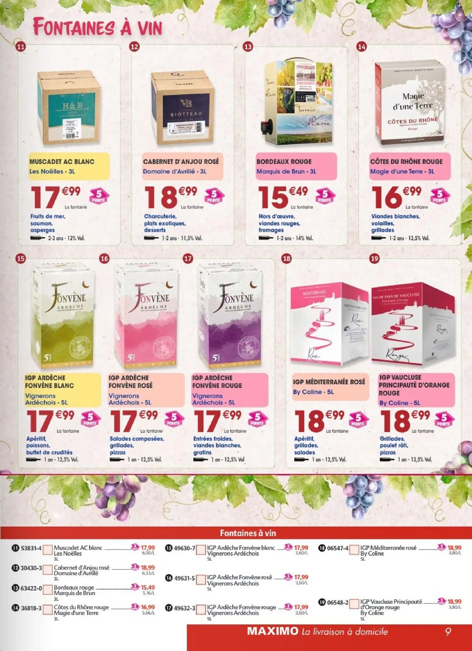 Maximo catalogue à partir du 27/03/2026 Maximo catalogue epicerie