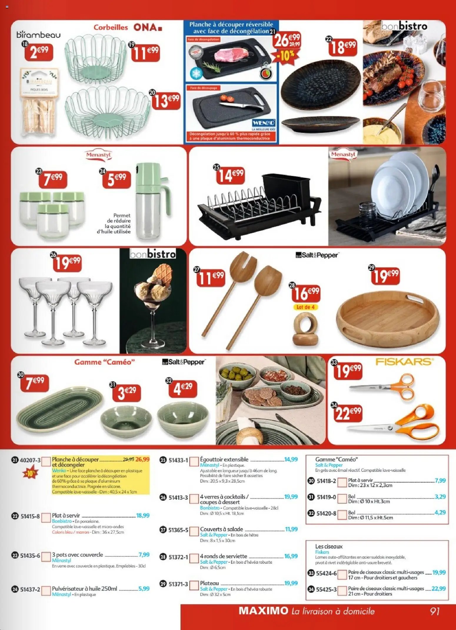 Maximo catalogue à partir du 27/03/2026 Maximo catalogue epicerie