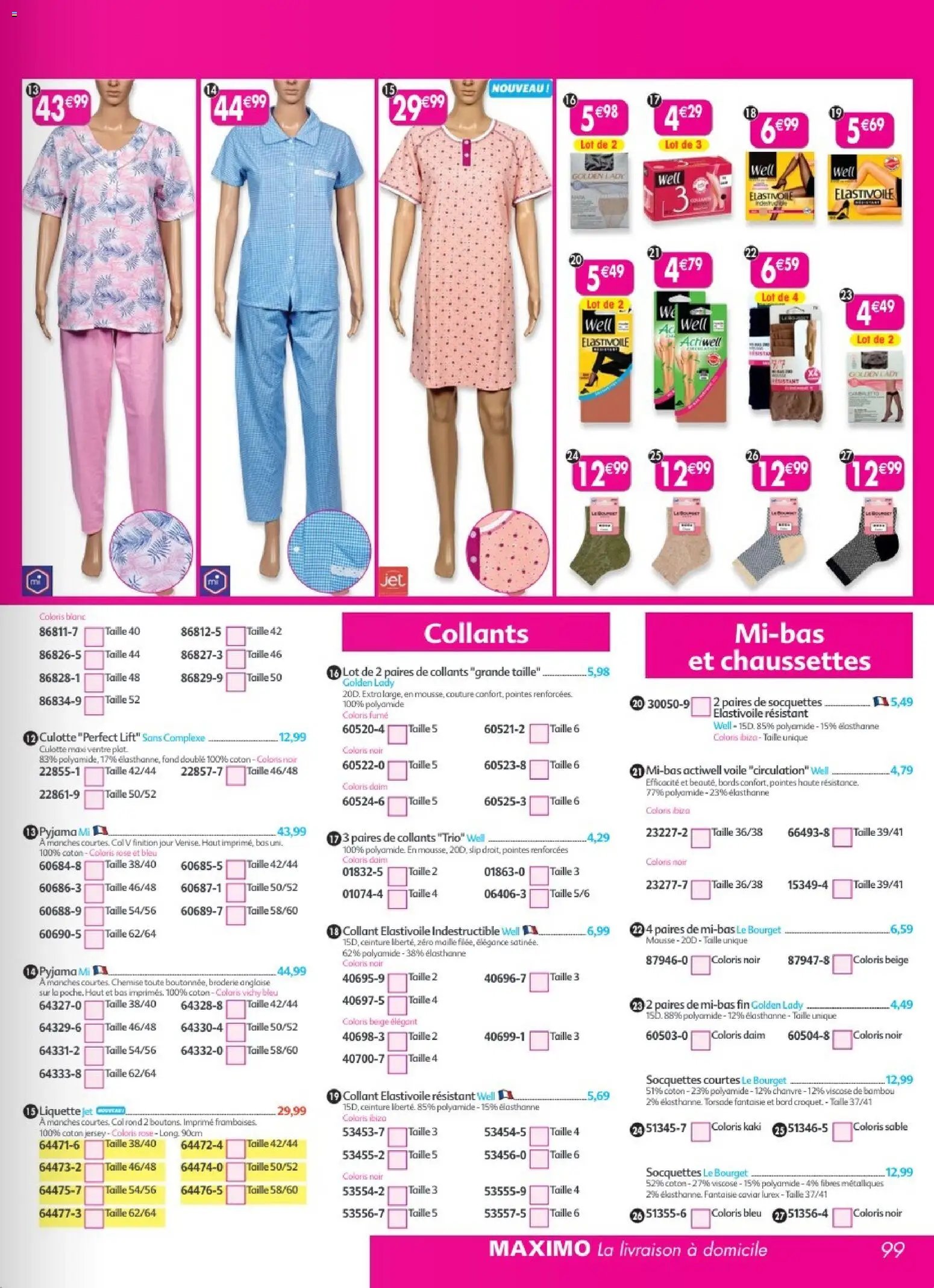 Maximo catalogue à partir du 27/03/2026 Maximo catalogue epicerie