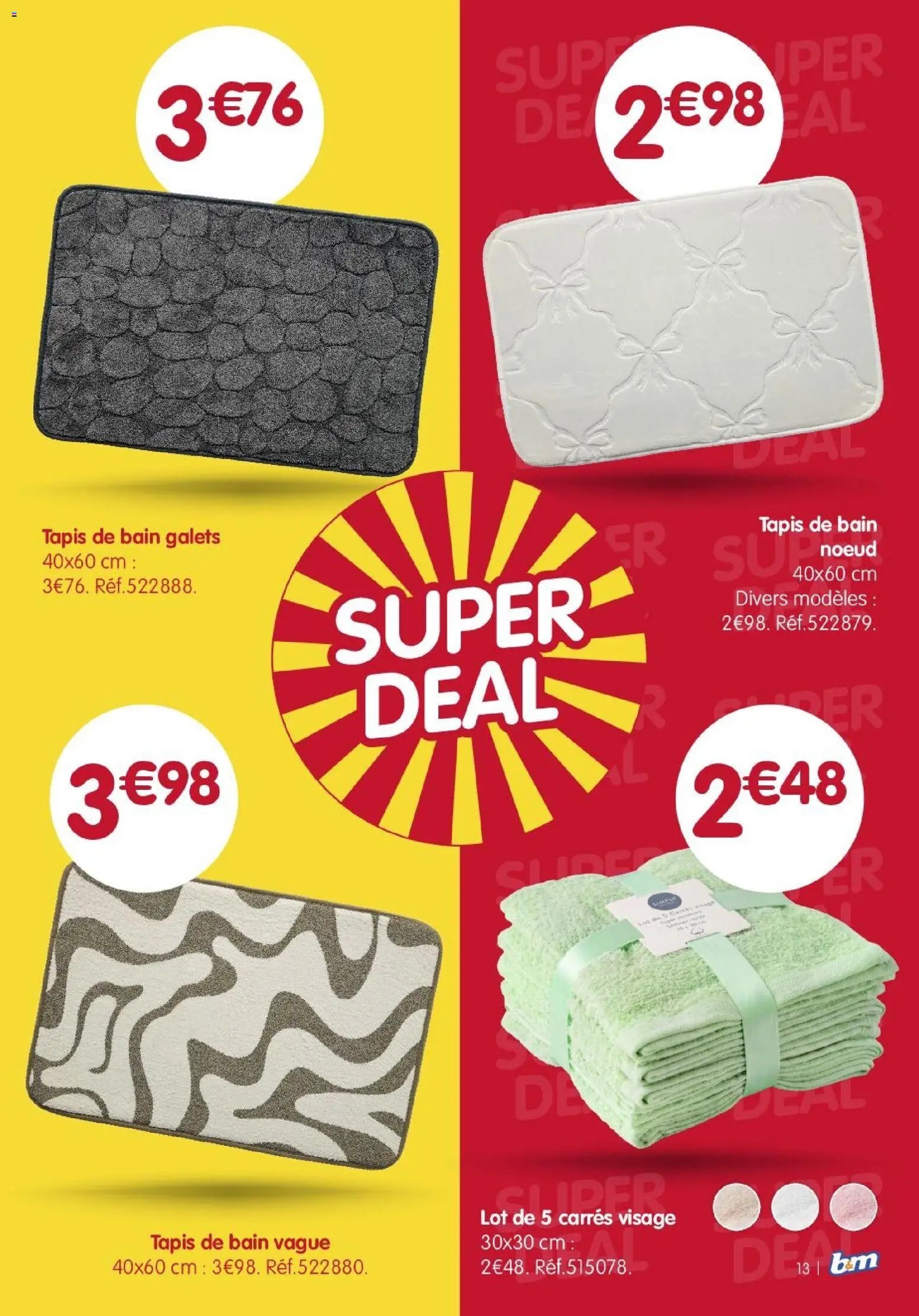 B&M catalogue à partir du 24/06/2026 B&M Super Deal