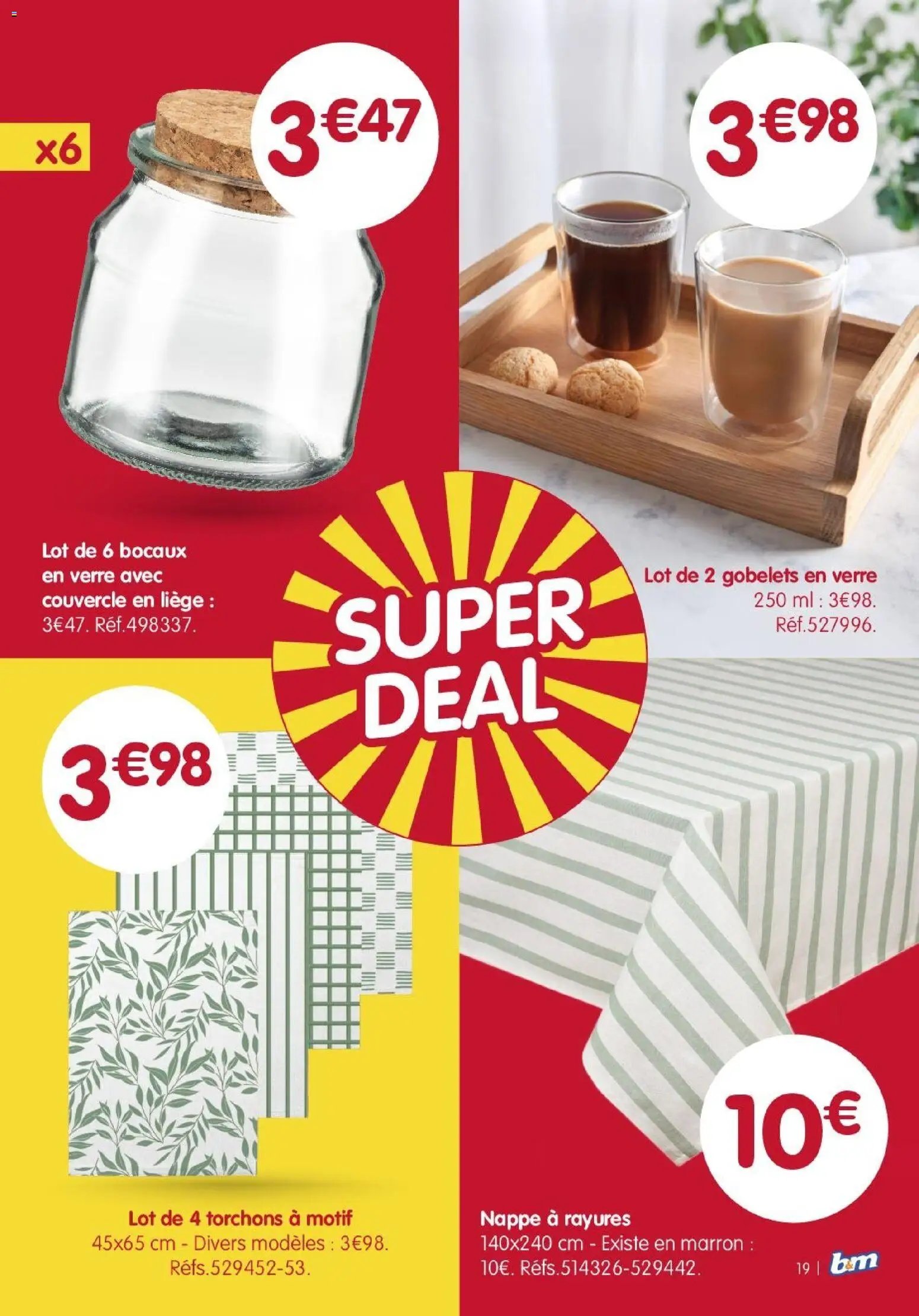 B&M catalogue à partir du 24/06/2026 B&M Super Deal