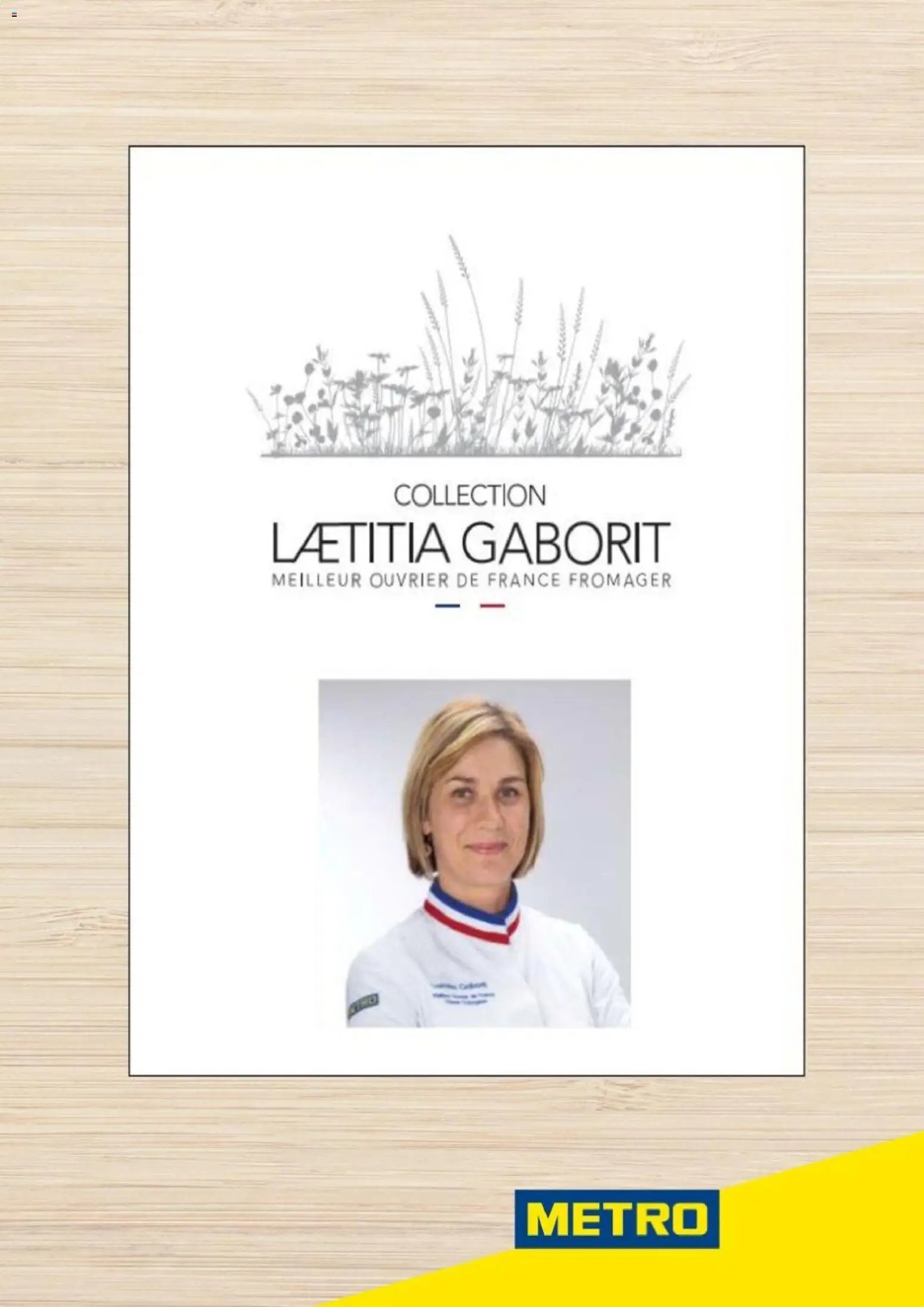 METRO catalogue à partir du 01/01/2026 METRO - Collection Laetitia Gaborit