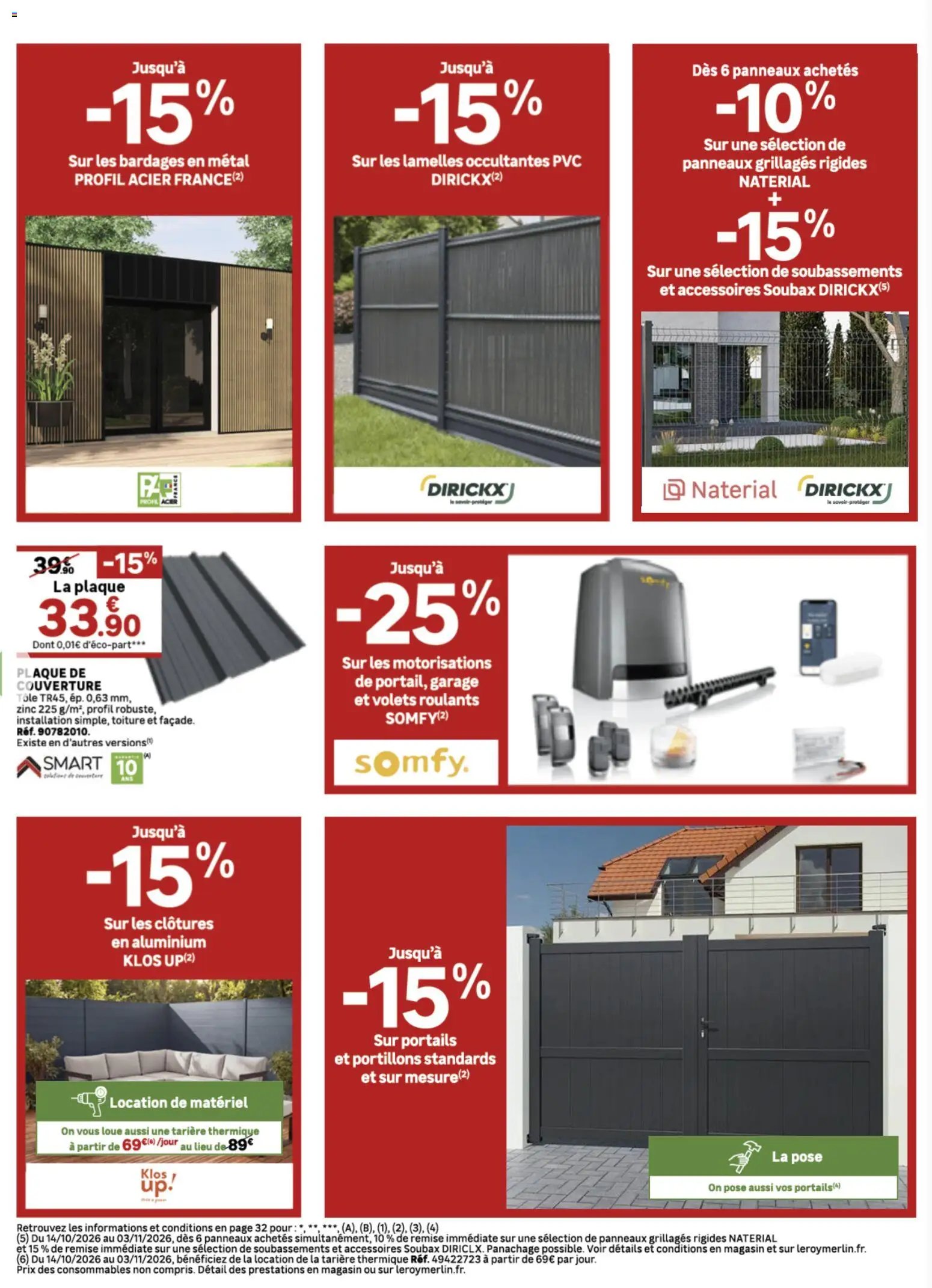 Leroy Merlin catalogue 14/10/2026 - nouveau prospectus