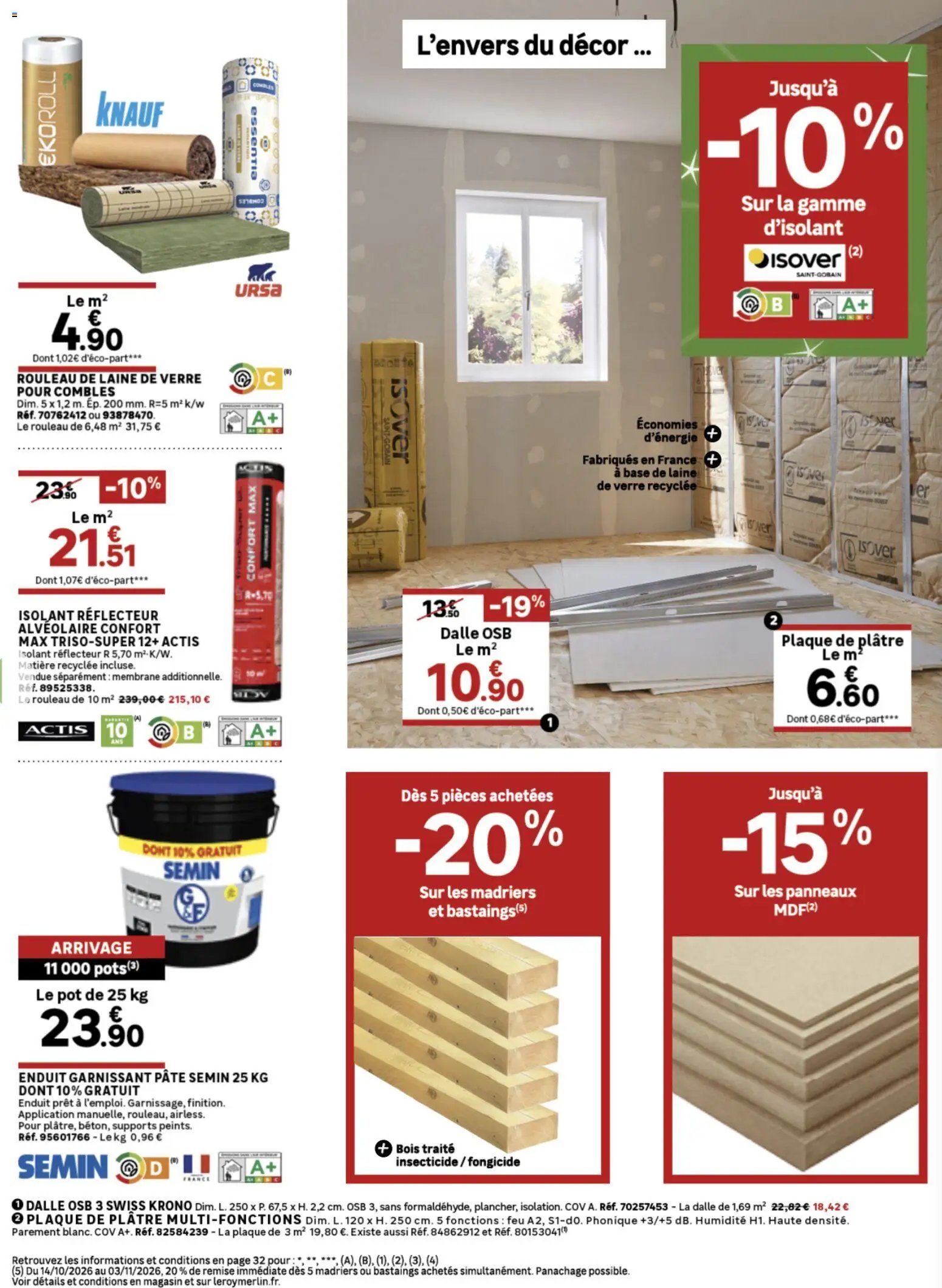 Leroy Merlin catalogue 14/10/2026 - nouveau prospectus
