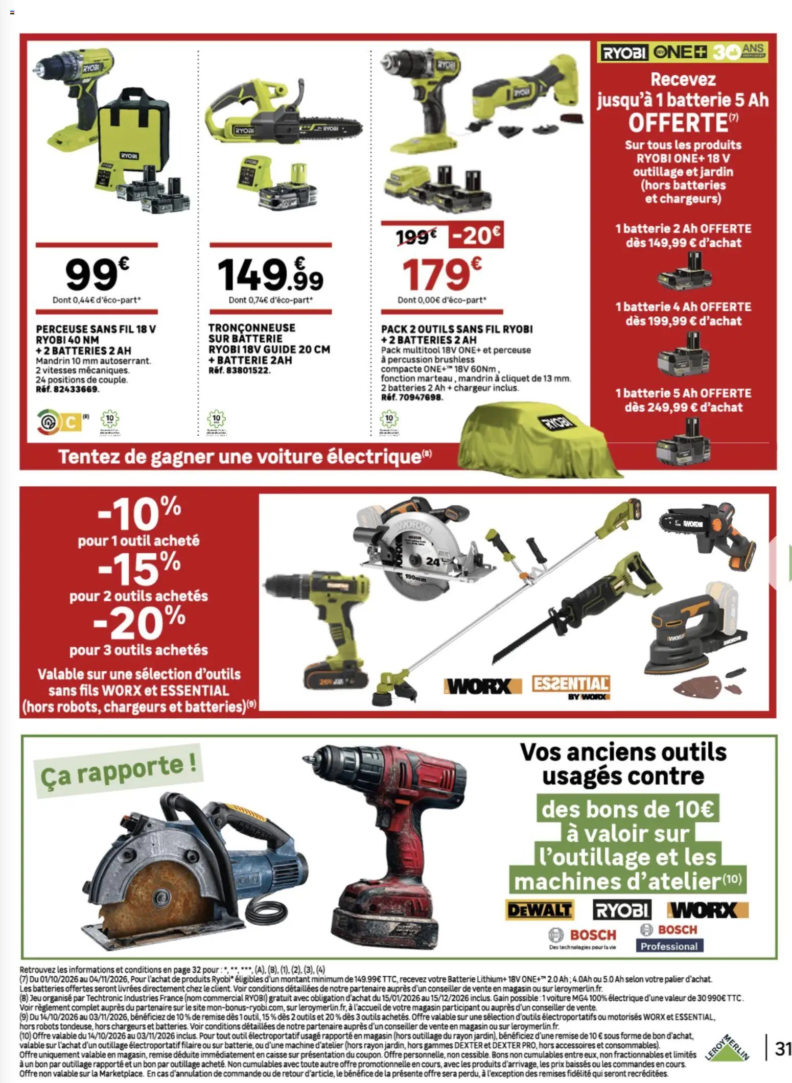 Leroy Merlin catalogue 14/10/2026 - nouveau prospectus