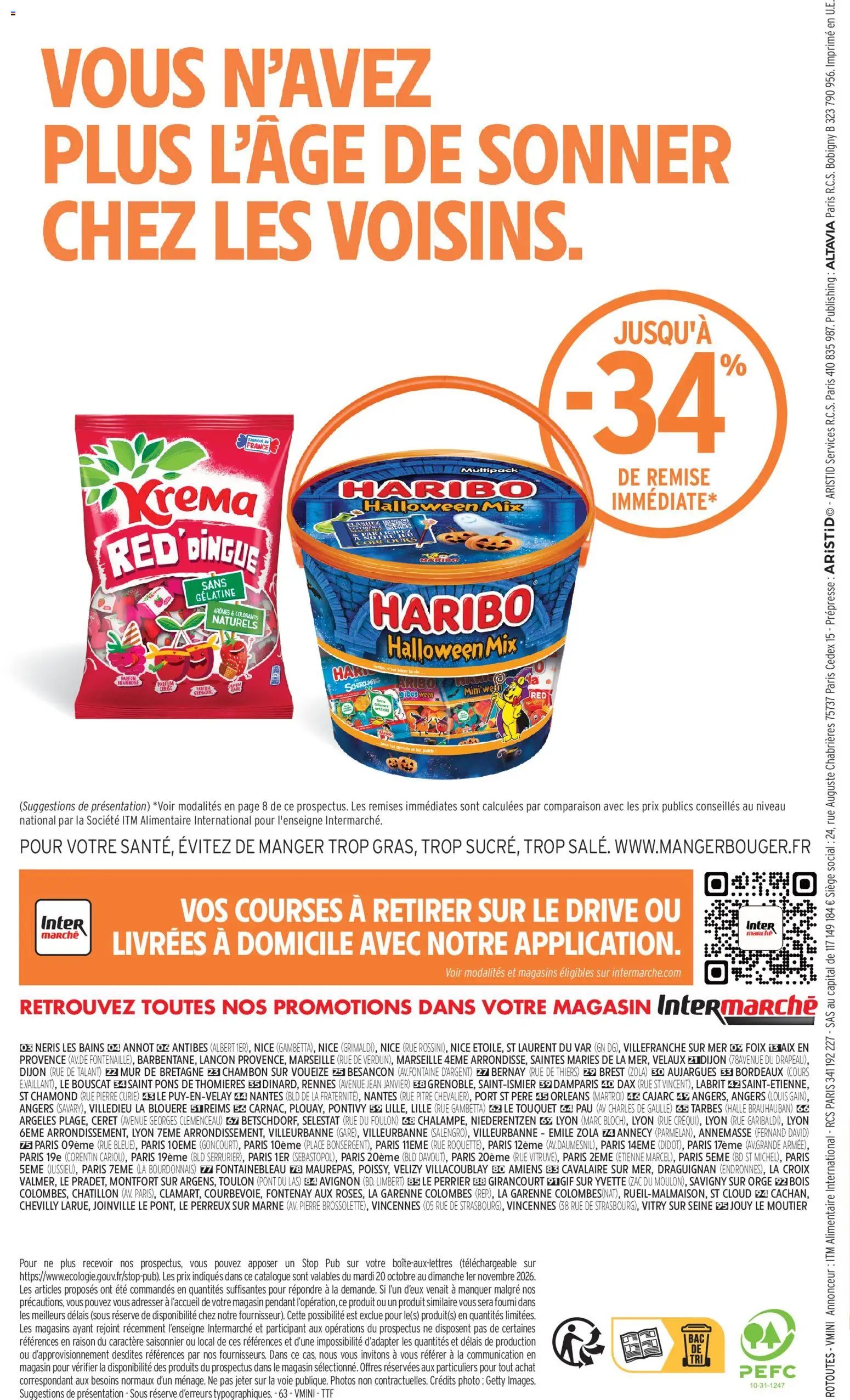 Catalogue Intermarché 20/10/2026 » Prospectus semaine
