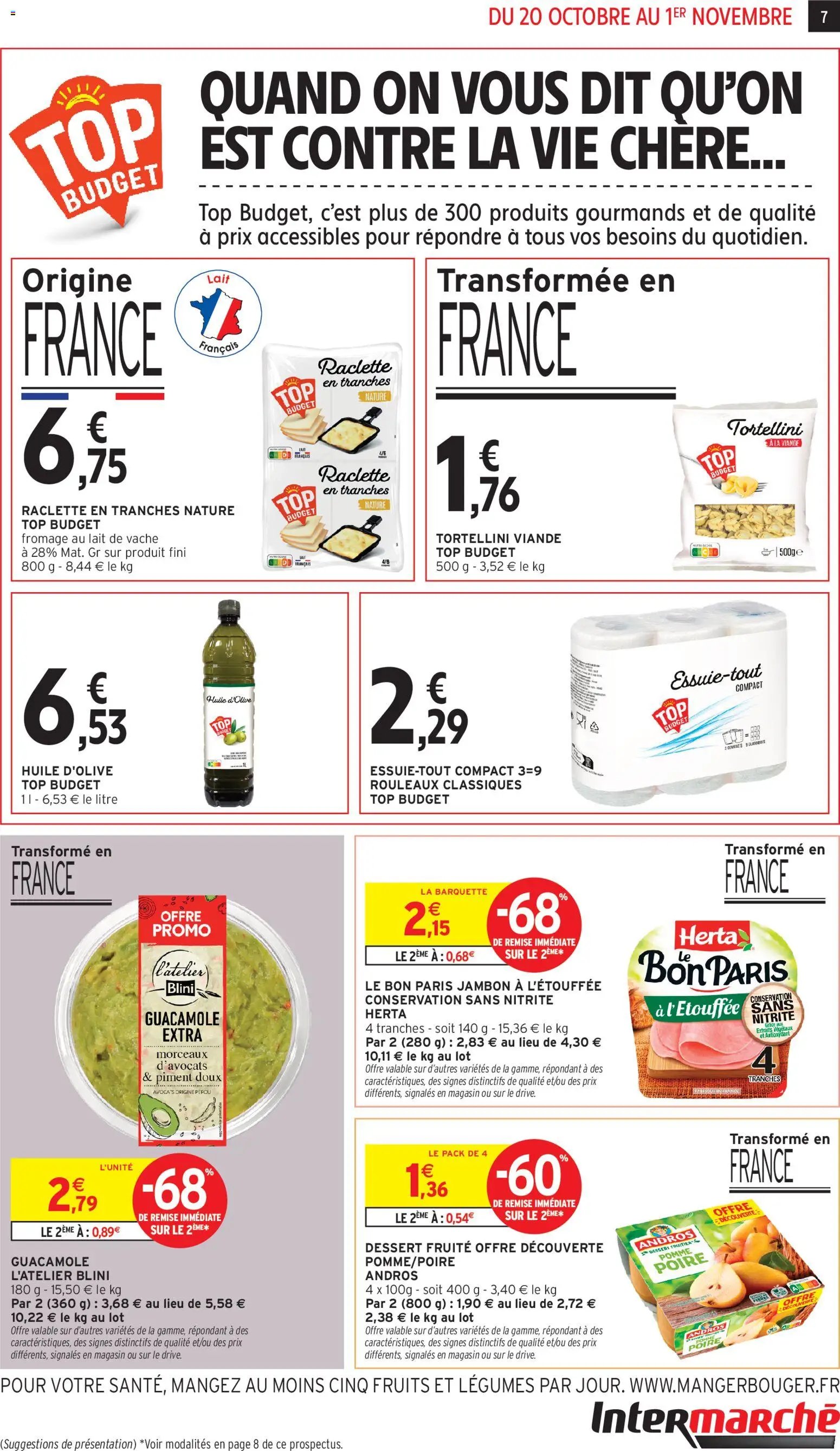 Catalogue Intermarché 20/10/2026 » Prospectus semaine