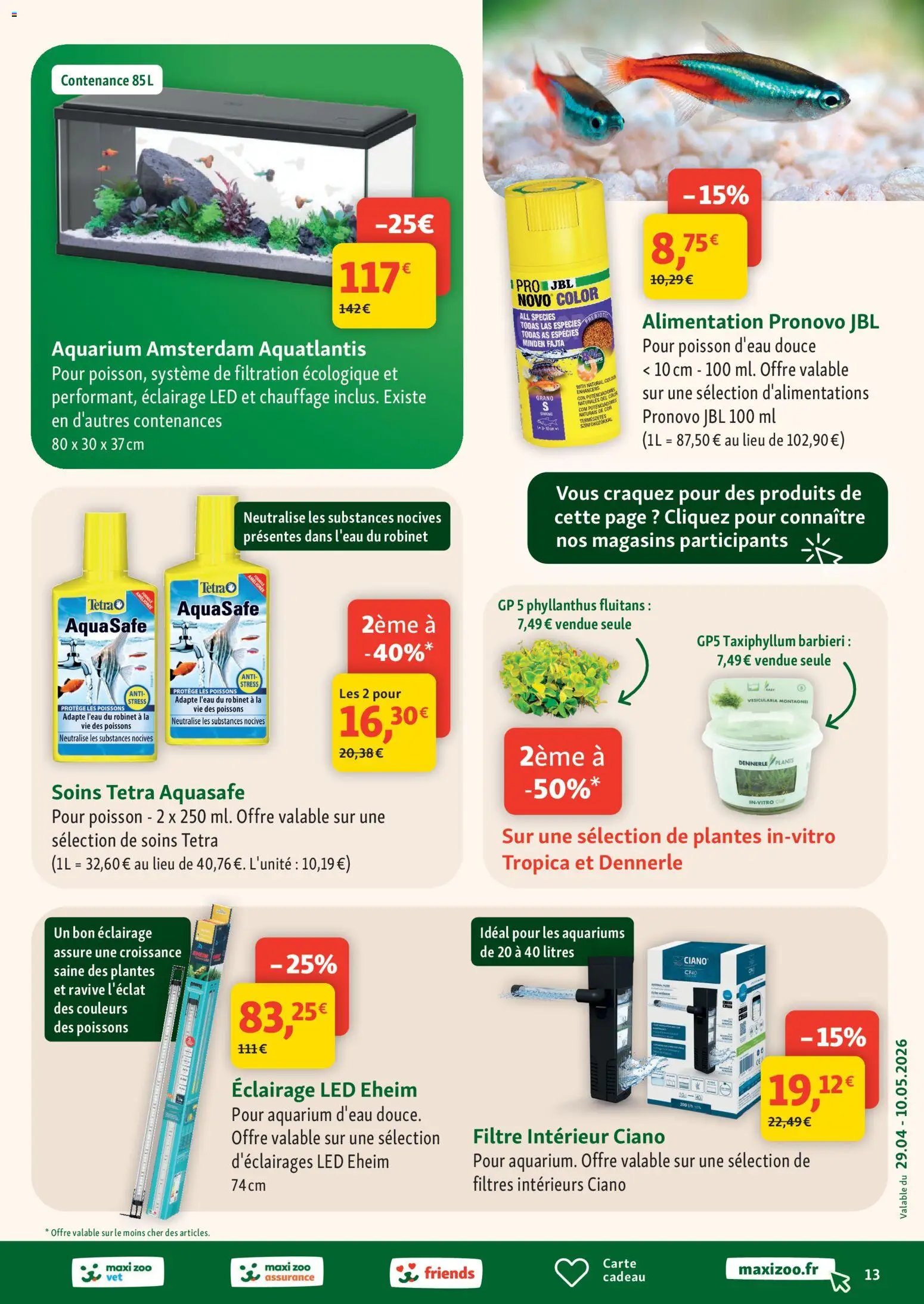 Maxi ZOO catalogue à partir du 29/04/2026 Maxi ZOO catalogue