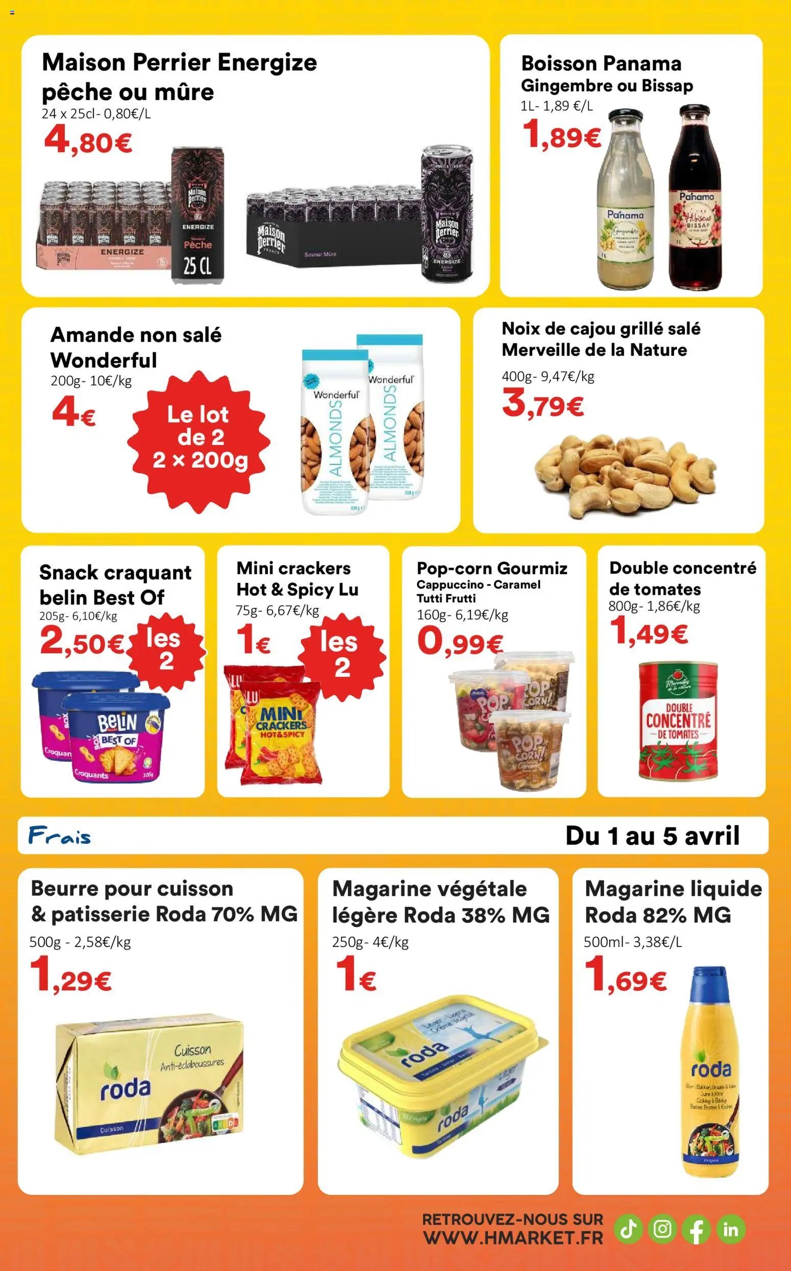 Hmarket catalogue à partir du 30/03/2026 Hmarket catalogue
