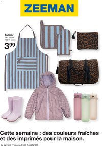 Zeeman catalogue à partir du 01/08/2026 Zeeman catalogue