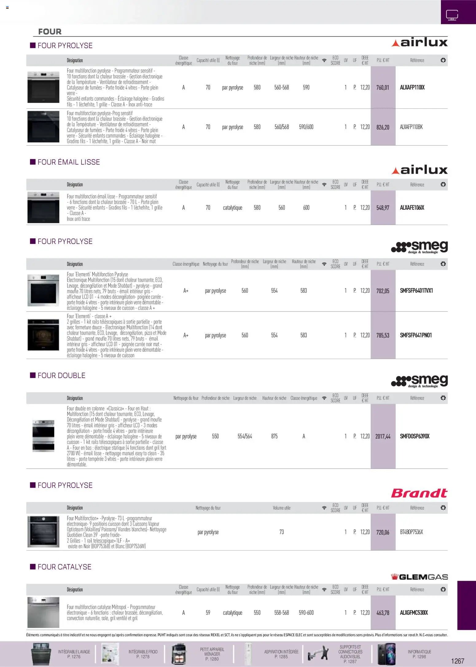 Rexel catalogue à partir du 18/11/2025 Brochure électroménager et multimédia