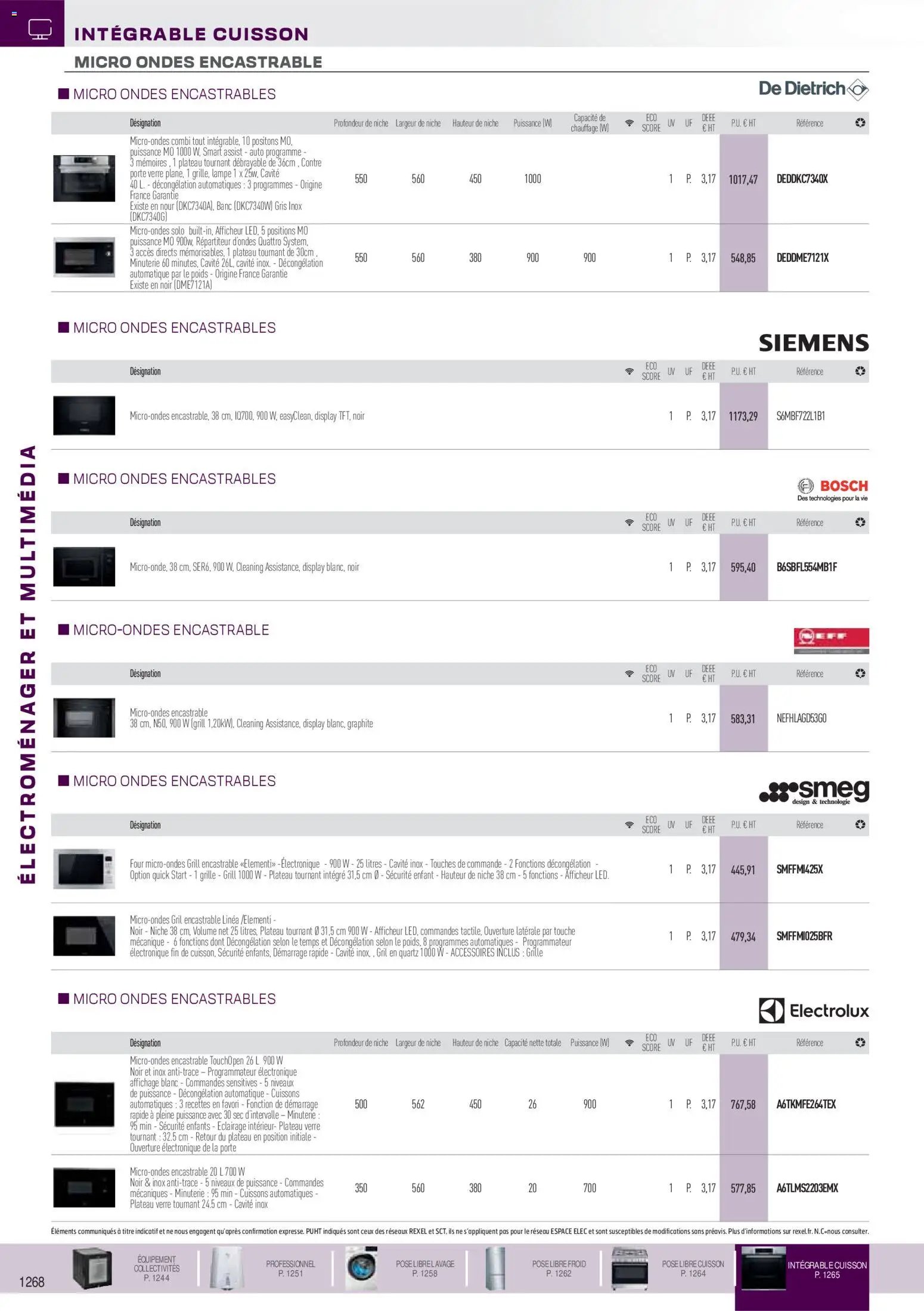Rexel catalogue à partir du 18/11/2025 Brochure électroménager et multimédia