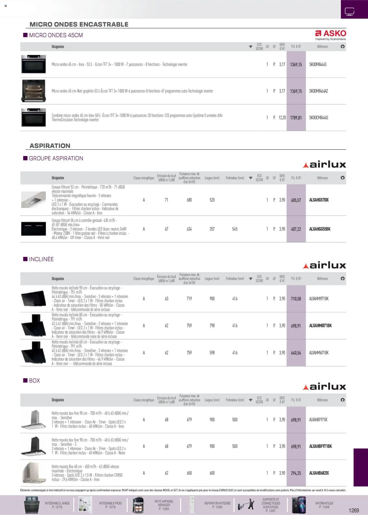 Rexel catalogue à partir du 18/11/2025 Brochure électroménager et multimédia
