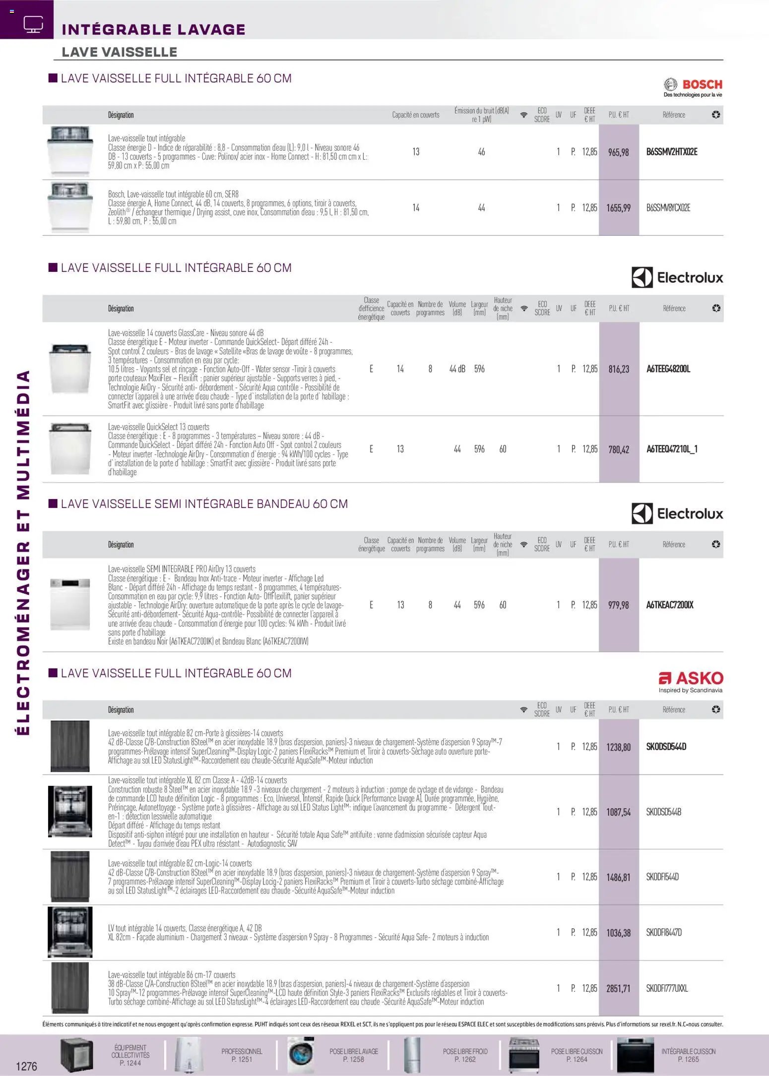 Rexel catalogue à partir du 18/11/2025 Brochure électroménager et multimédia