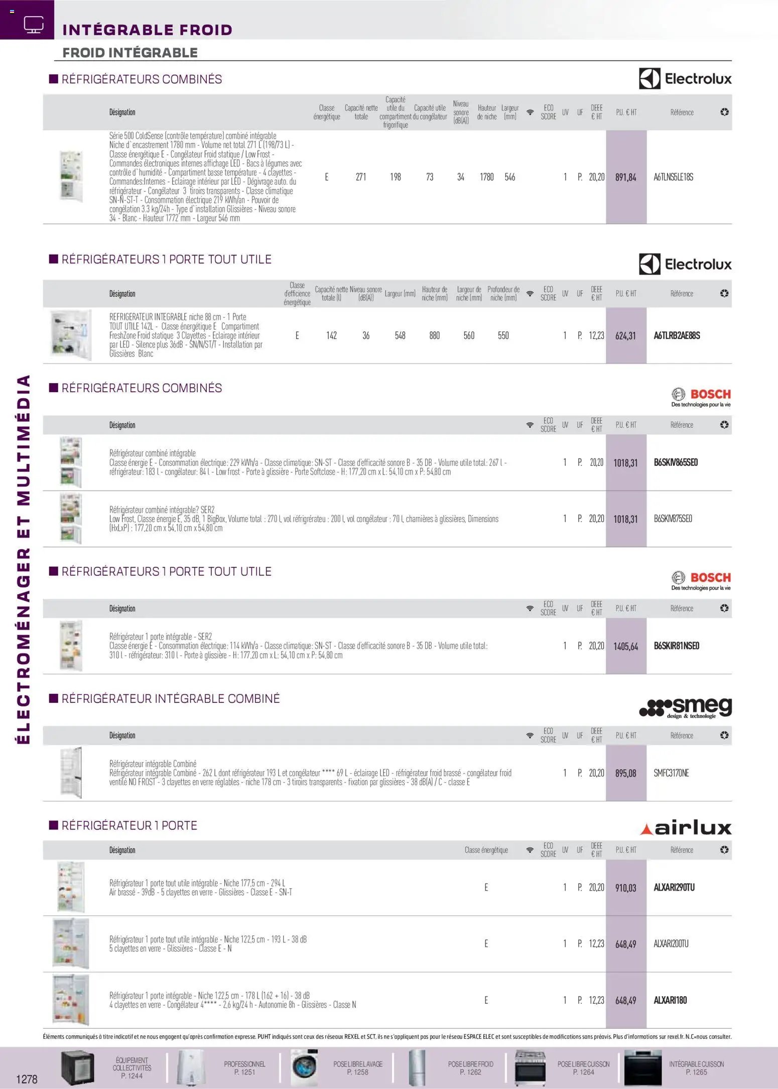 Rexel catalogue à partir du 18/11/2025 Brochure électroménager et multimédia