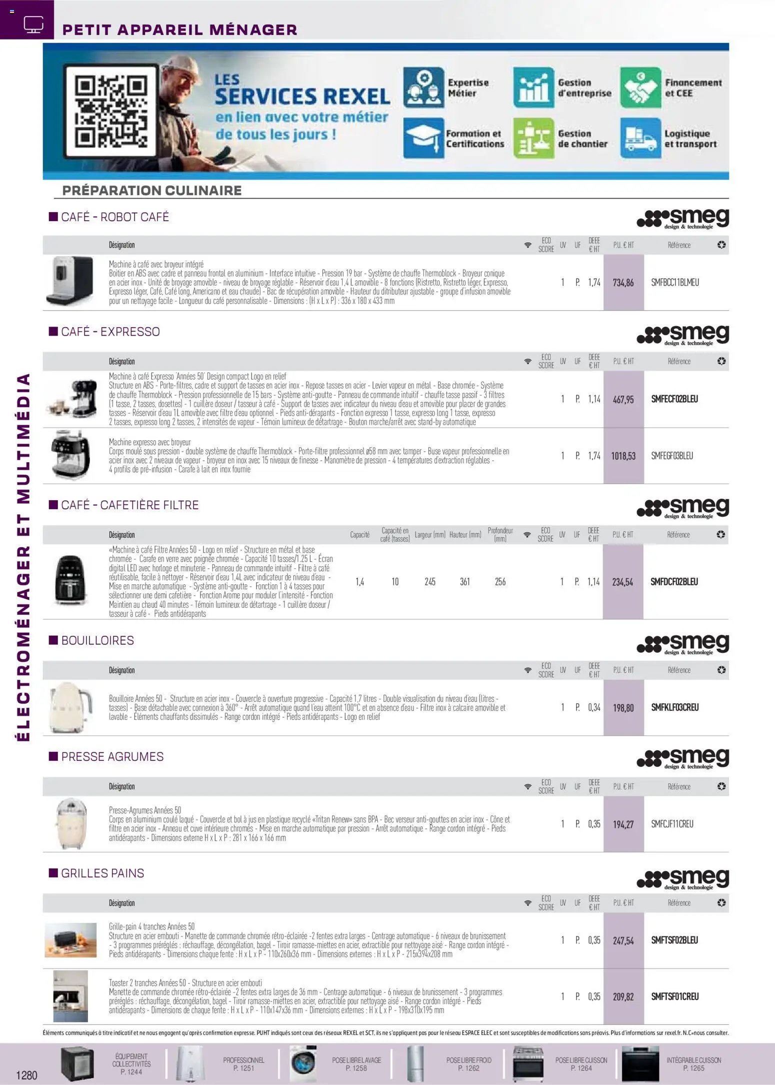 Rexel catalogue à partir du 18/11/2025 Brochure électroménager et multimédia
