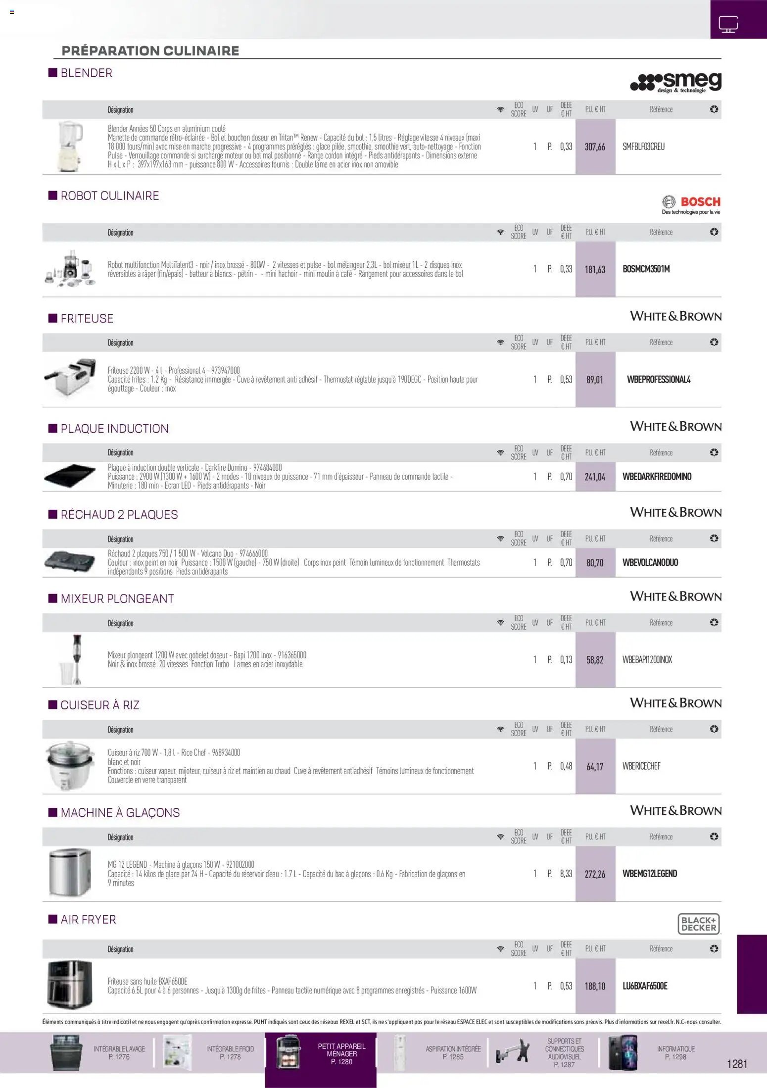 Rexel catalogue à partir du 18/11/2025 Brochure électroménager et multimédia