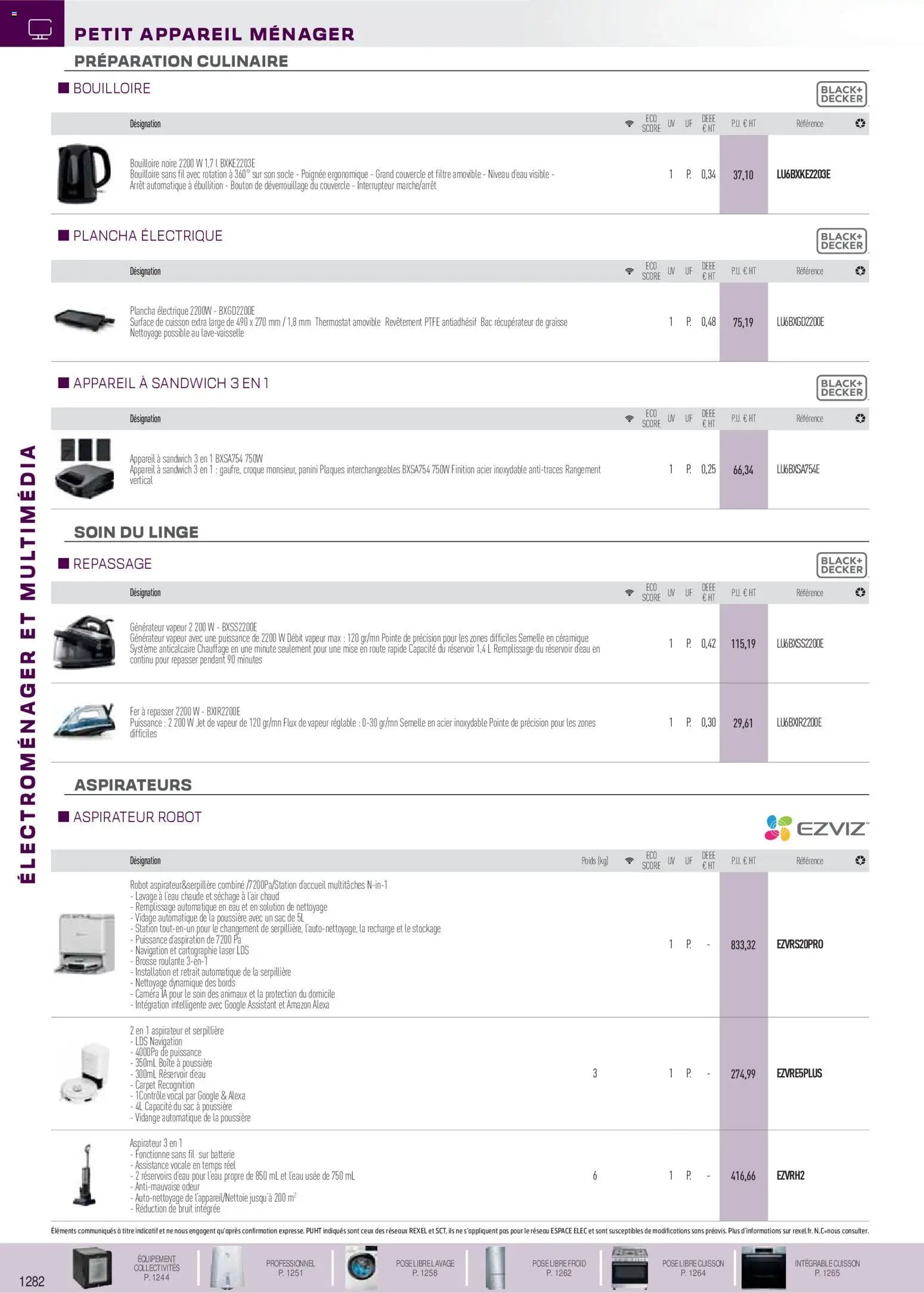 Rexel catalogue à partir du 18/11/2025 Brochure électroménager et multimédia