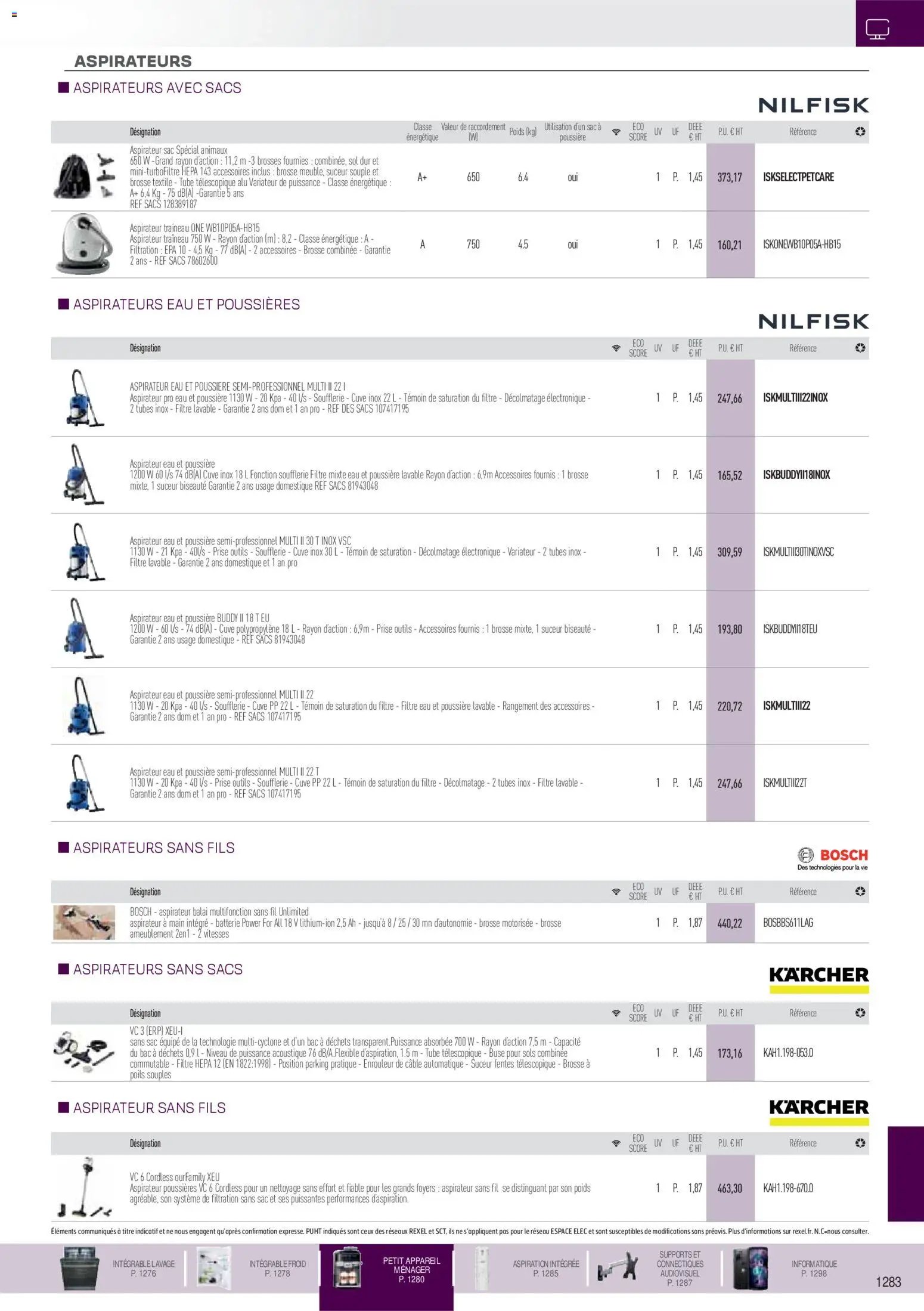 Rexel catalogue à partir du 18/11/2025 Brochure électroménager et multimédia