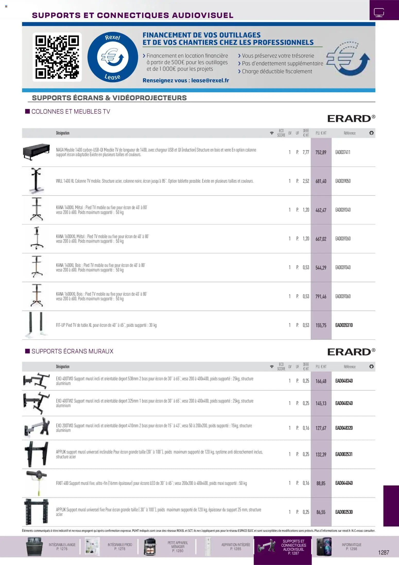 Rexel catalogue à partir du 18/11/2025 Brochure électroménager et multimédia