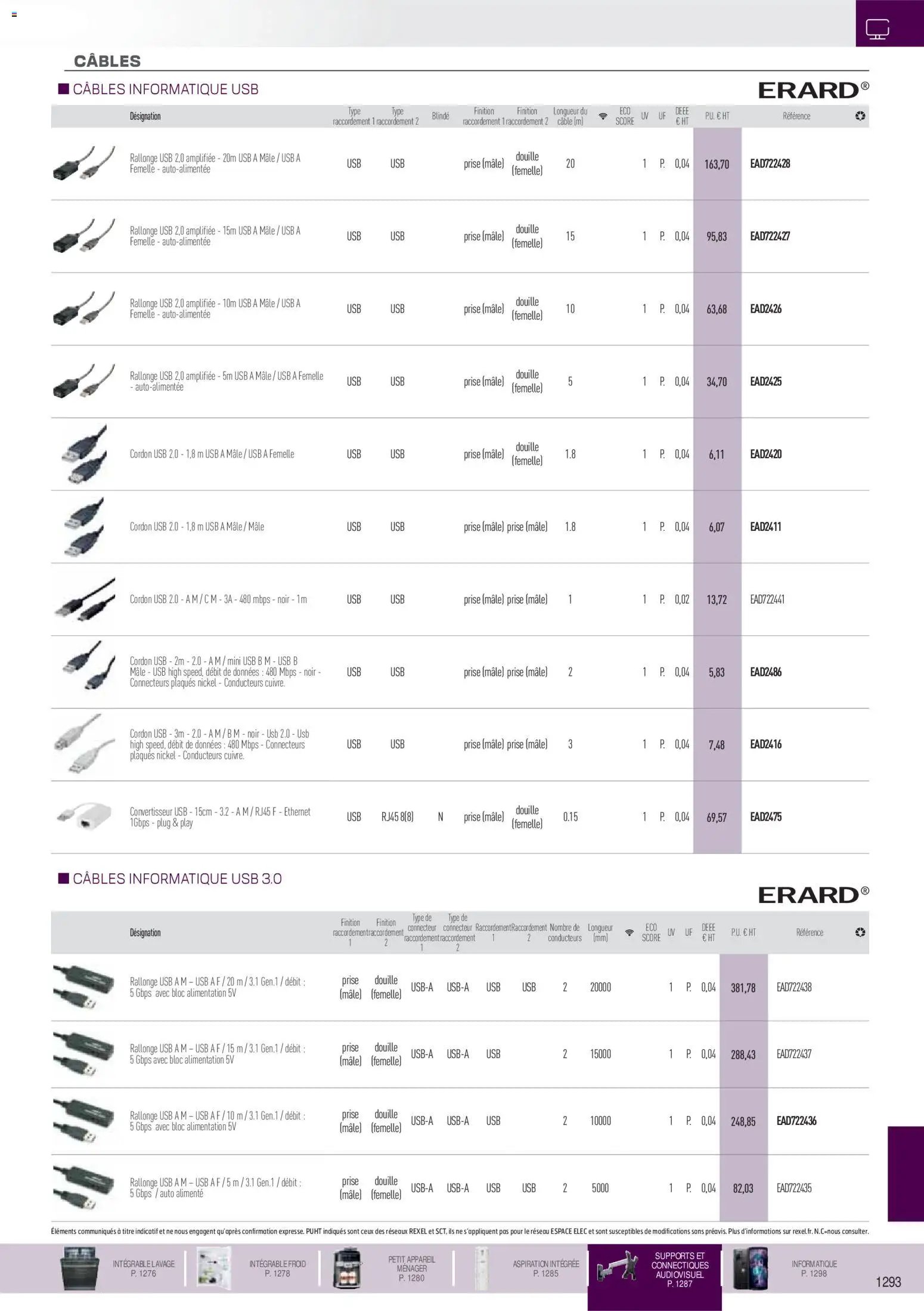 Rexel catalogue à partir du 18/11/2025 Brochure électroménager et multimédia