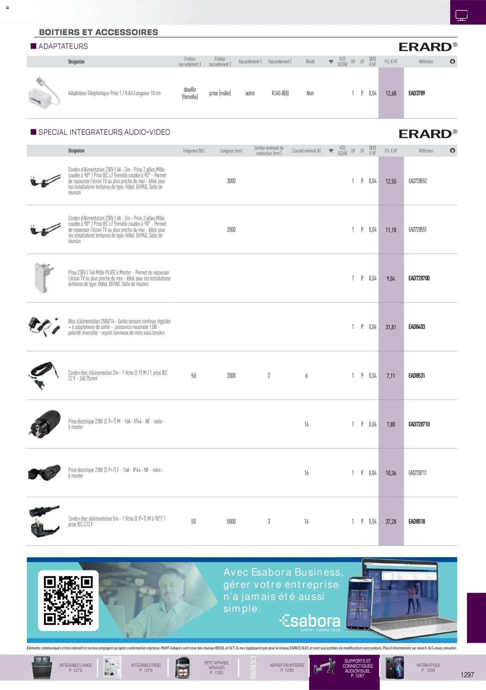 Rexel catalogue à partir du 18/11/2025 Brochure électroménager et multimédia