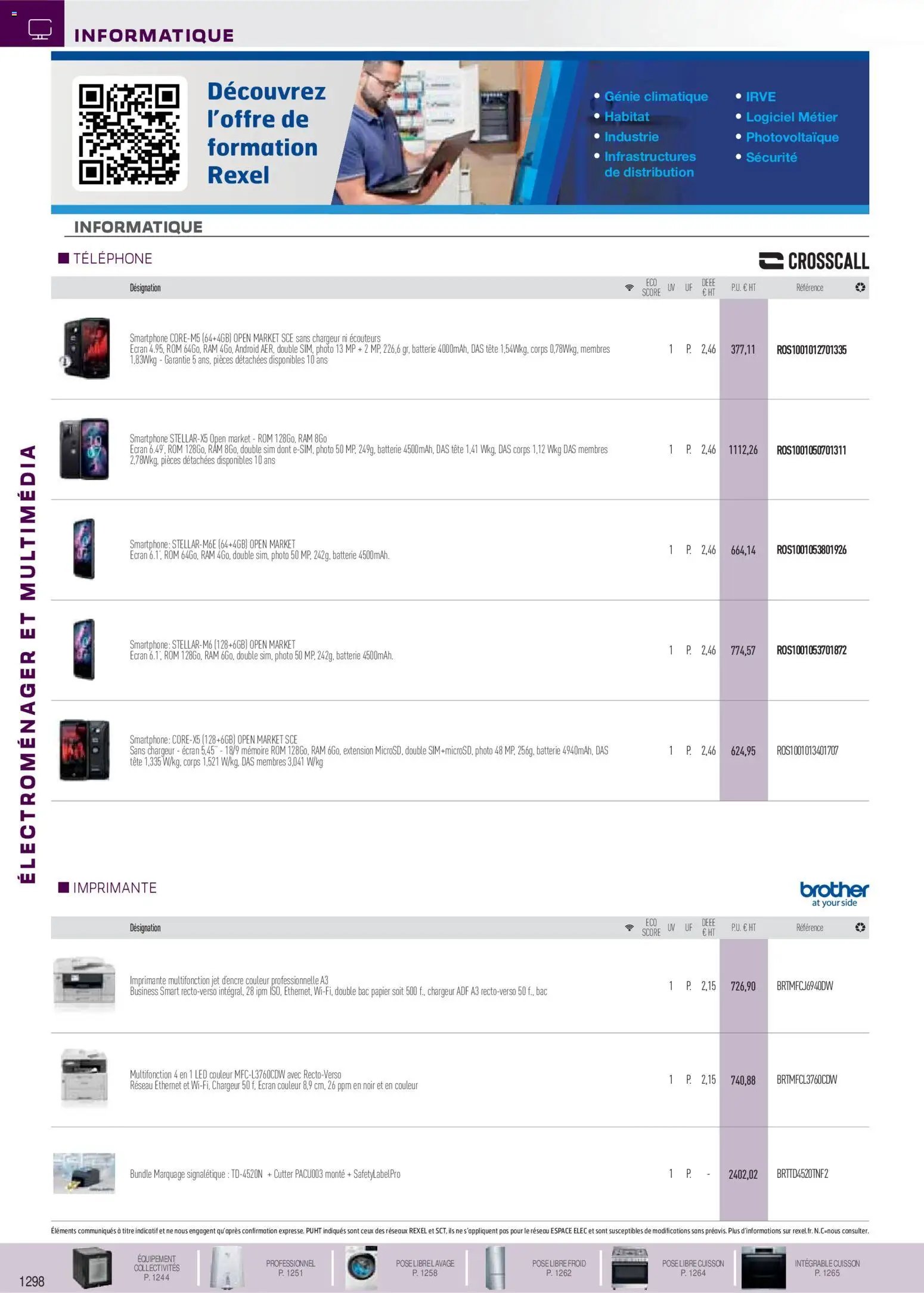 Rexel catalogue à partir du 18/11/2025 Brochure électroménager et multimédia