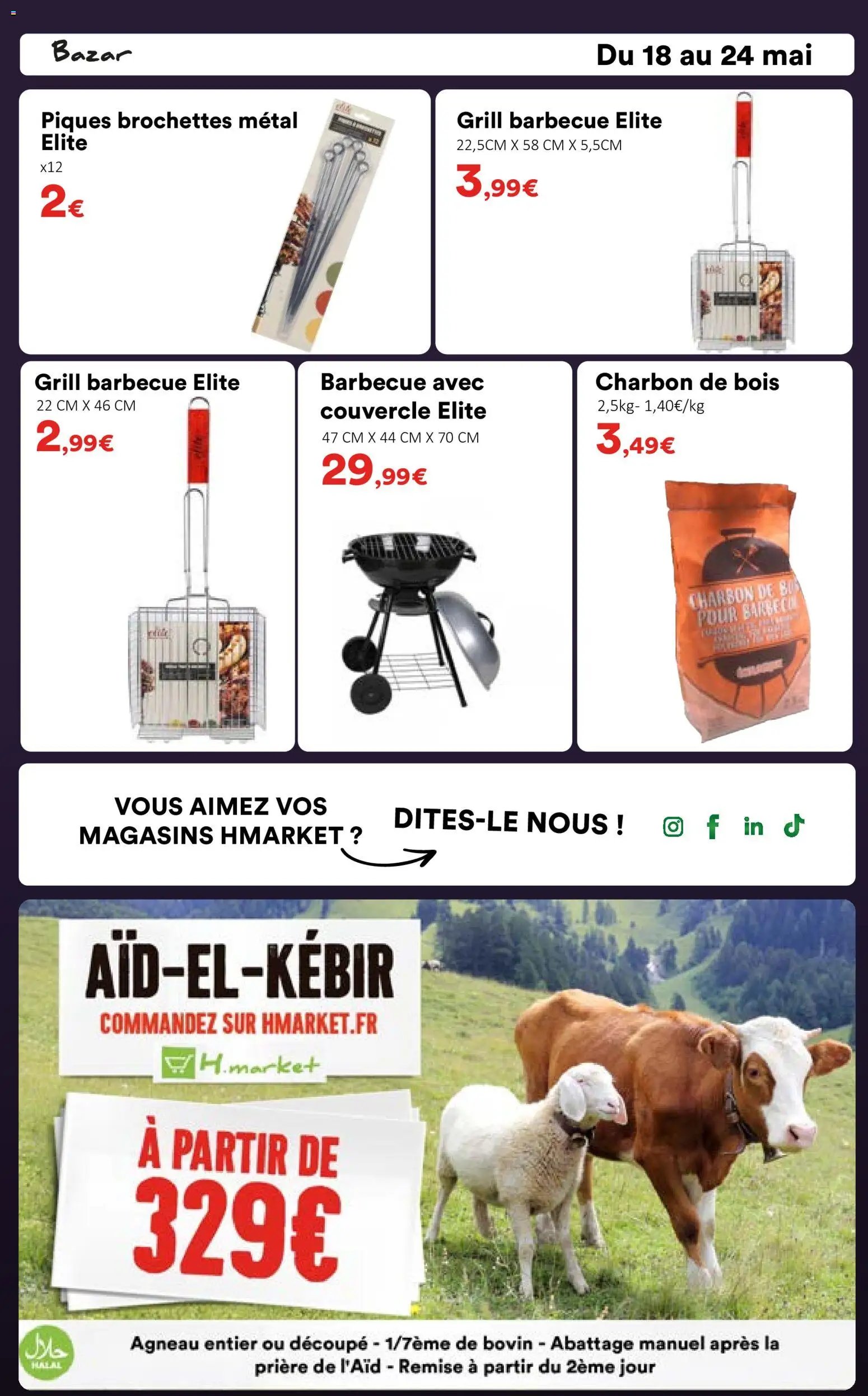 Hmarket catalogue à partir du 18/05/2026 Hmarket catalogue