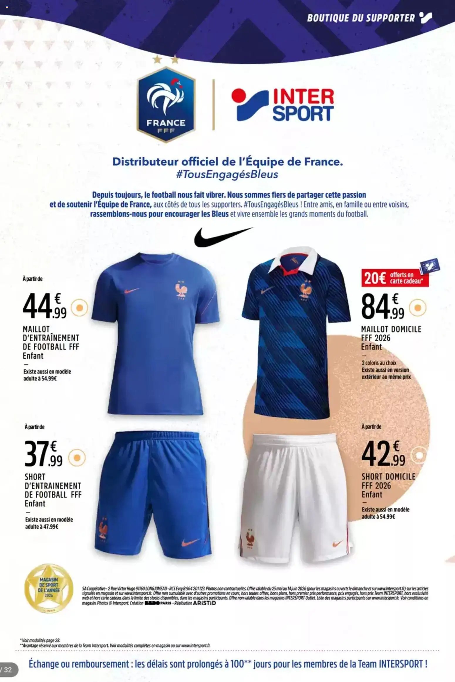 Intersport catalogue à partir du 25/05/2026 Intersport catalogue