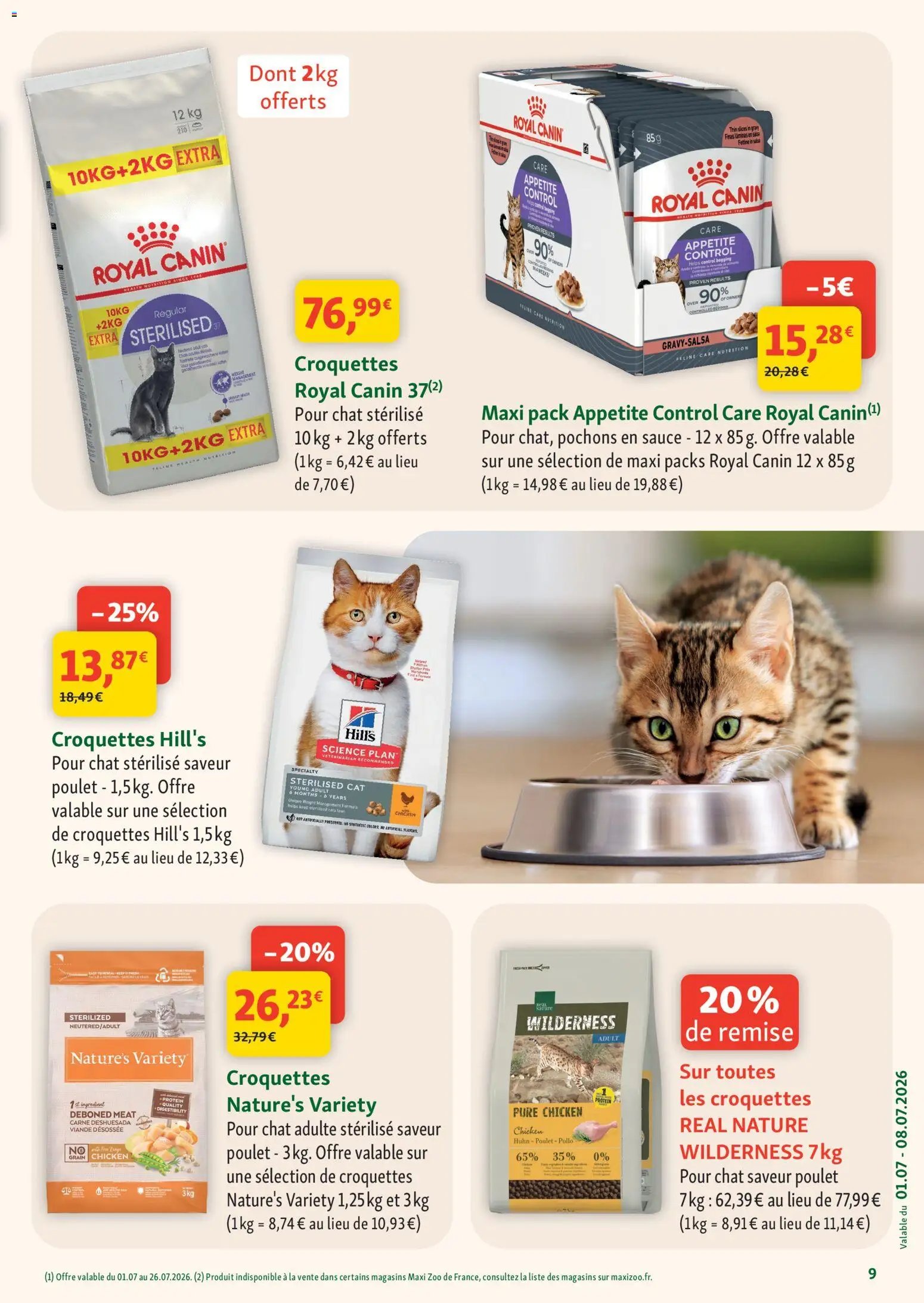 Maxi ZOO catalogue à partir du 01/07/2026 Maxi ZOO catalogue