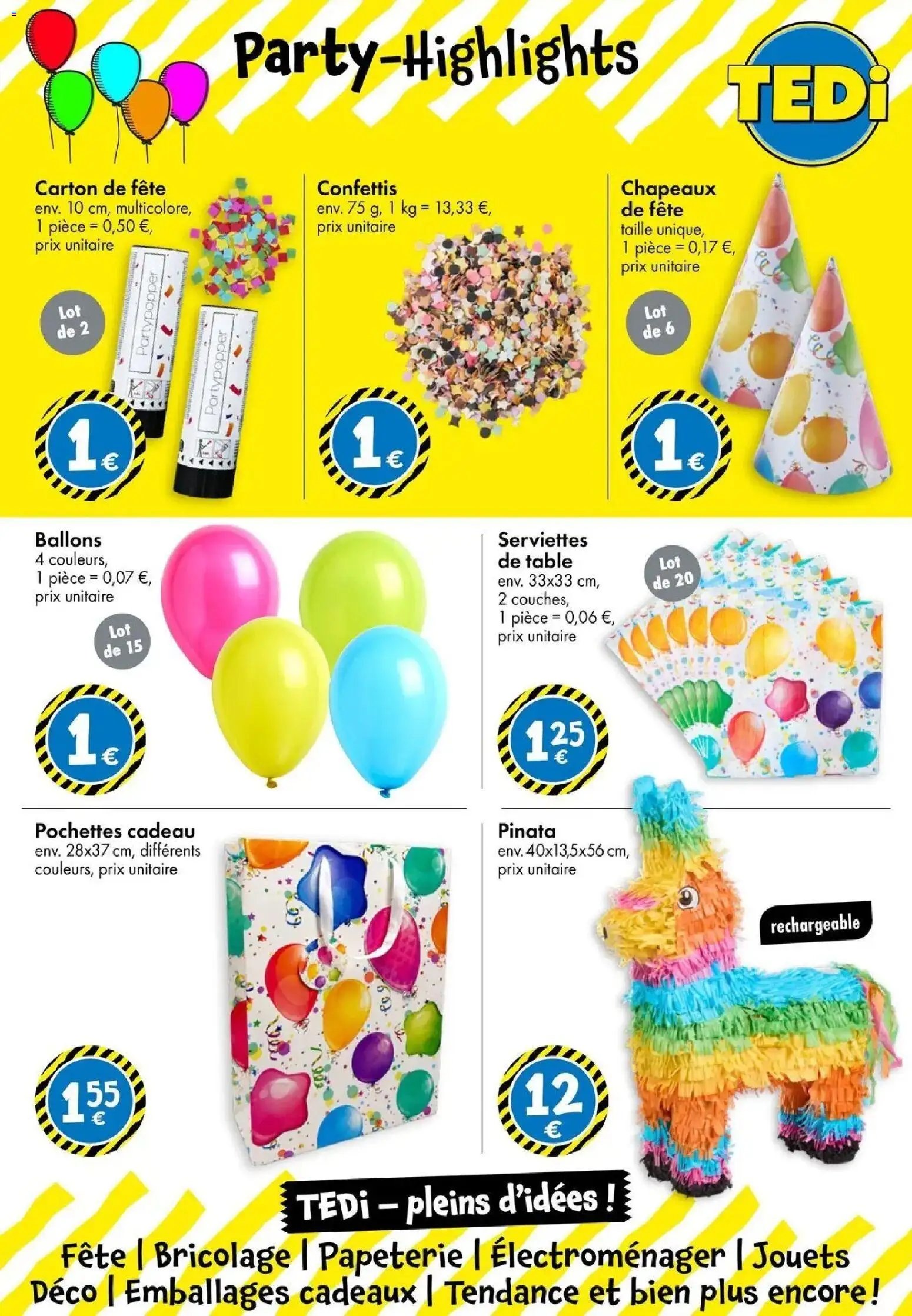 TEDi catalogue 21/10/2026 - nouveau prospectus