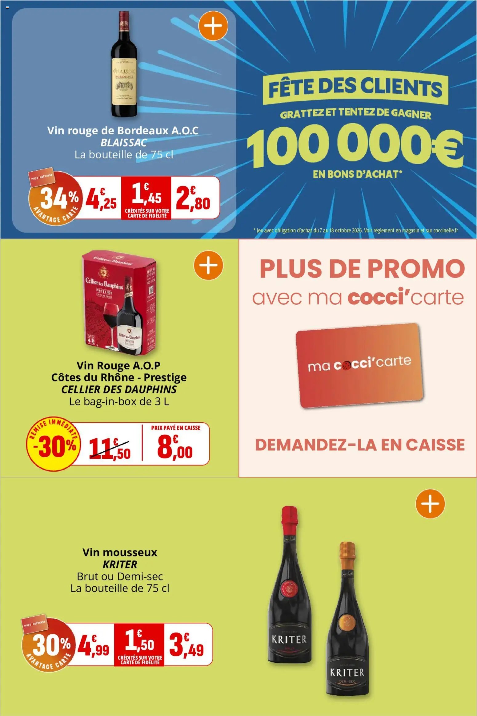Coccinelle catalogue 07/10/2026 - nouveau prospectus
