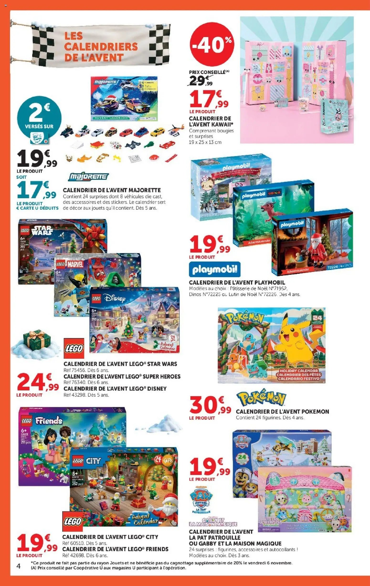 Hyper U Noël 2026 catalogue 20/10 - 06/12
